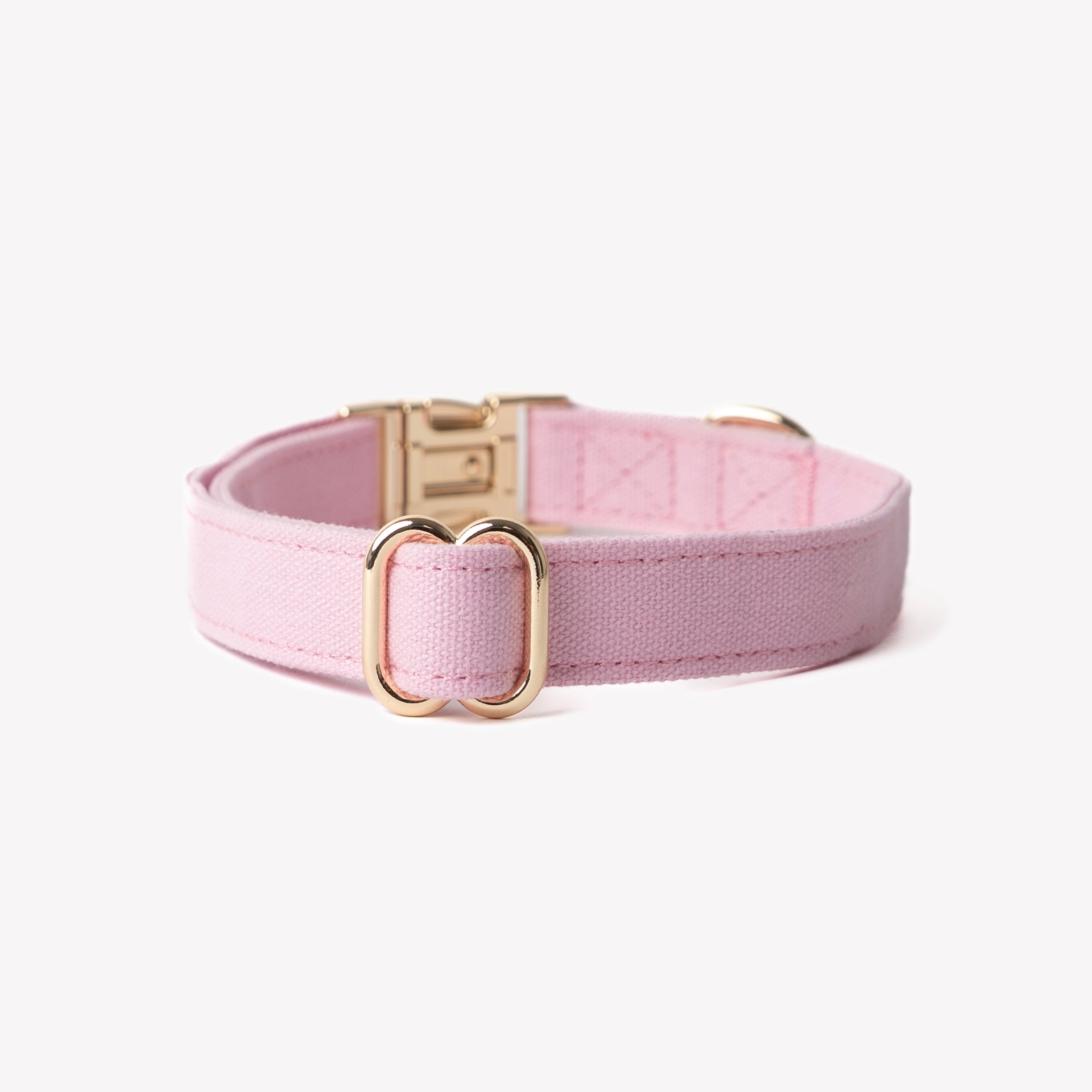 'Pink' - Canvas Dog Collar