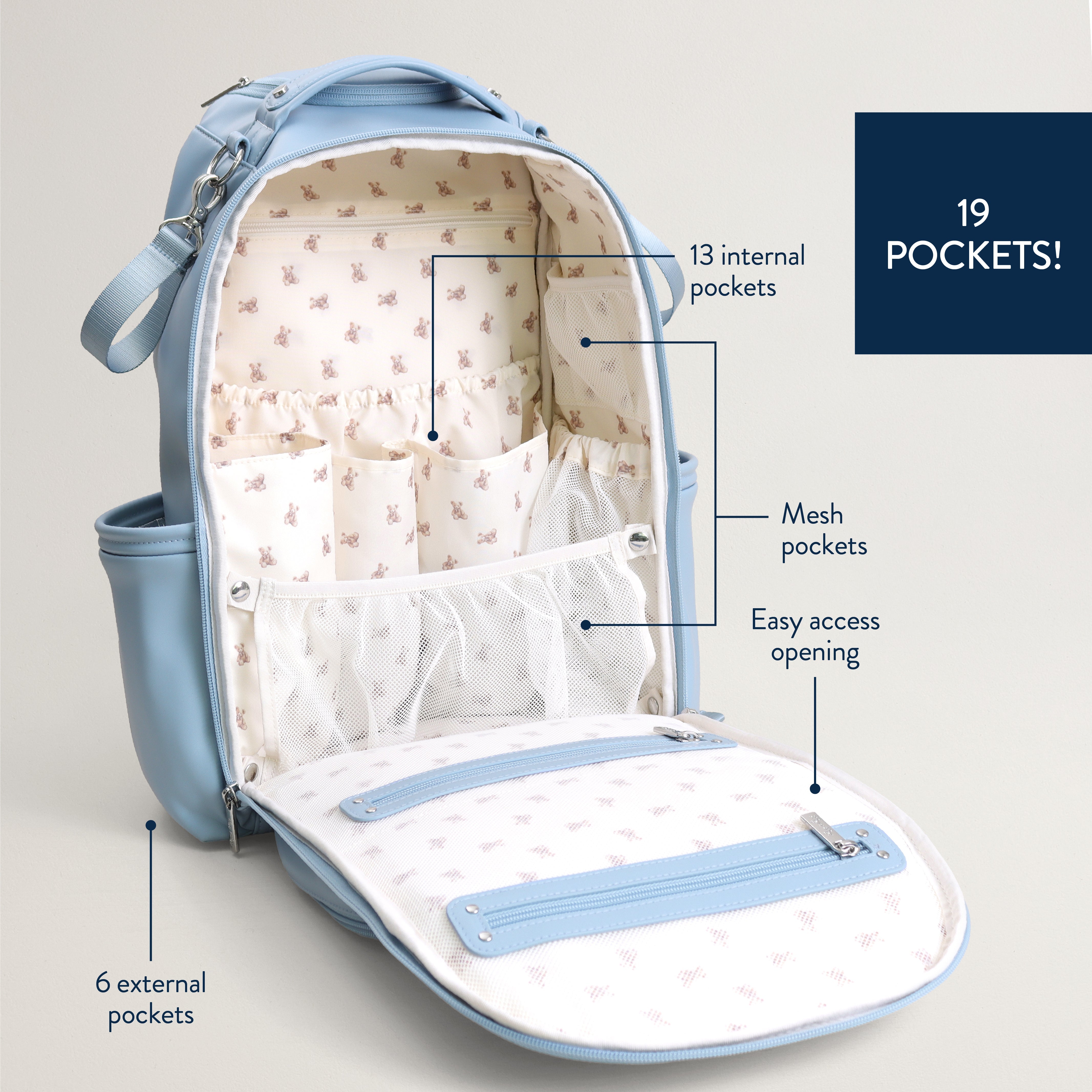 Boss Plus™ Large Diaper Bag Backpack