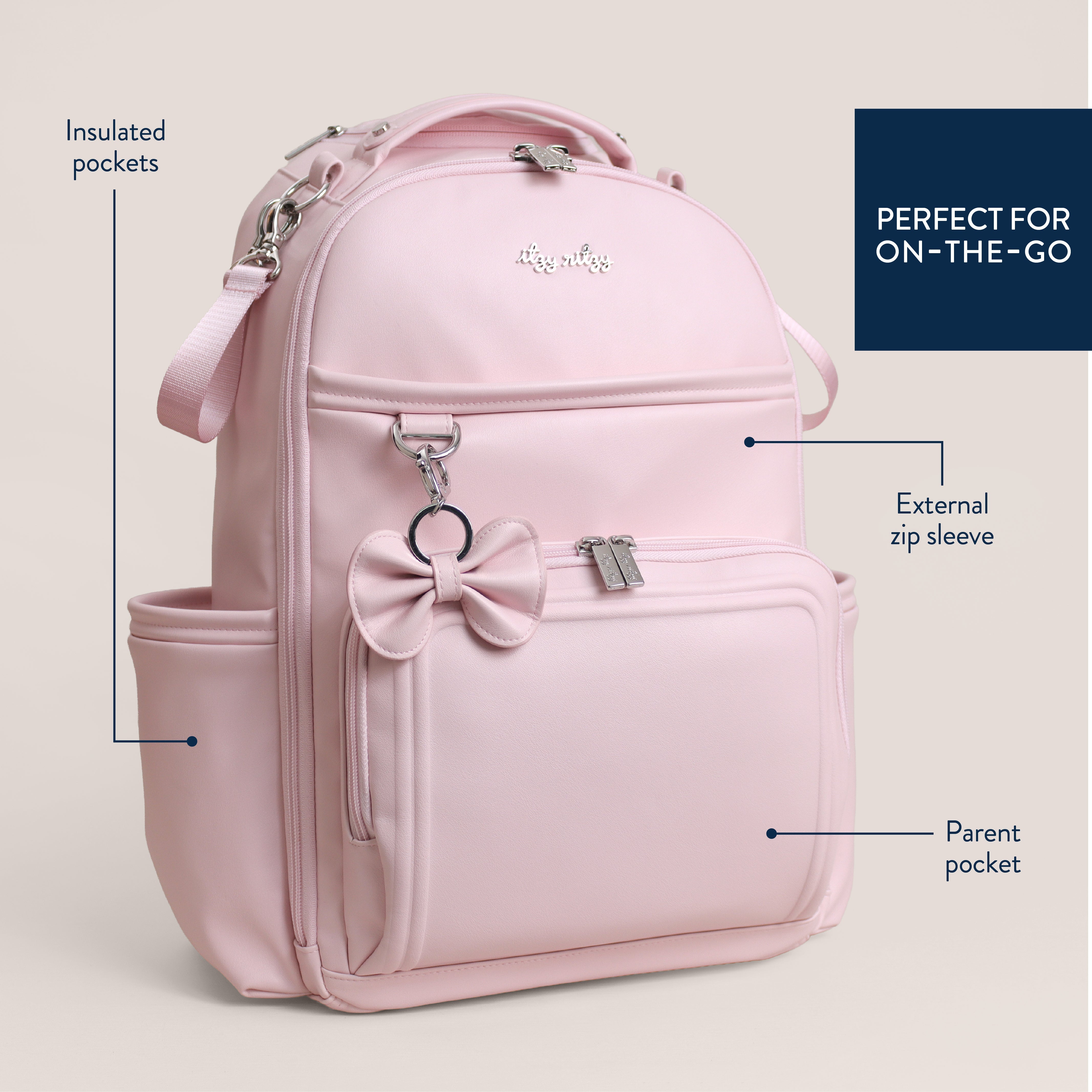 Boss Plus™ Large Diaper Bag Backpack