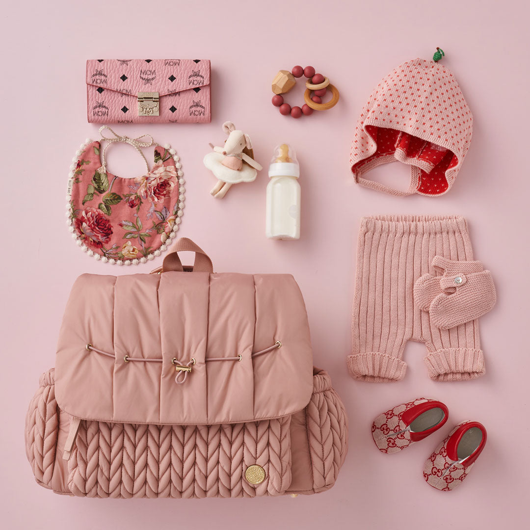 Levy Backpack Dusty Rose Holiday Set