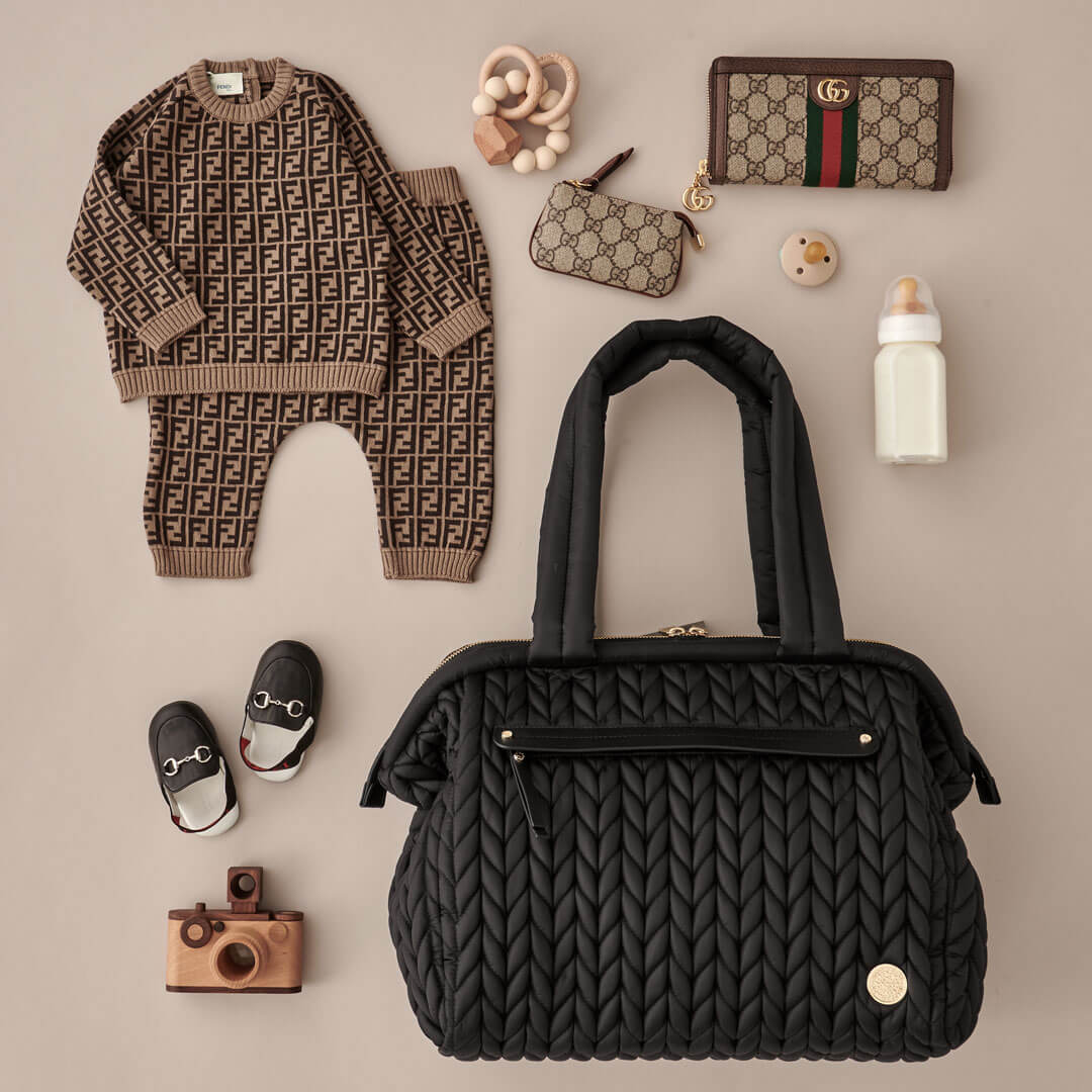 Paige Carryall Black Holiday Set