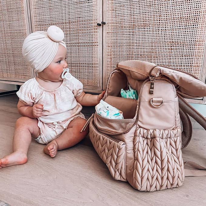 Levy Backpack Dusty Rose Holiday Set