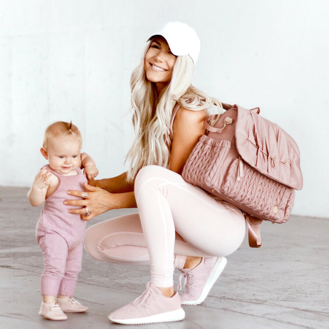 Levy Backpack Dusty Rose Holiday Set