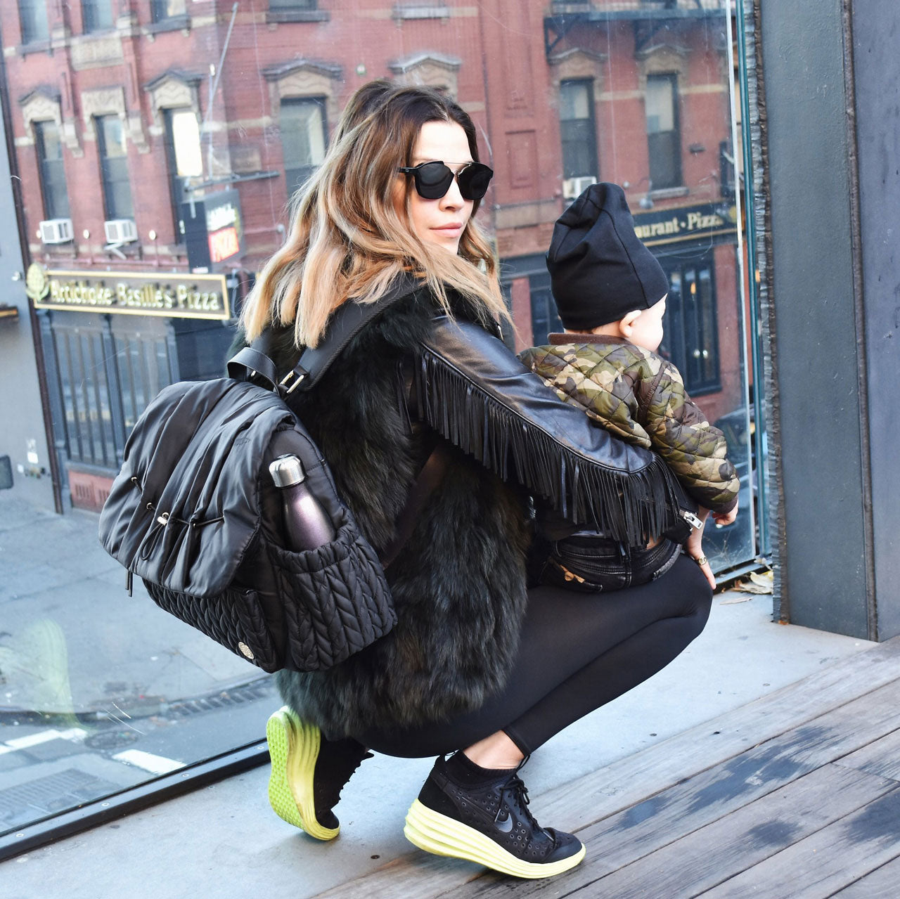 Levy Backpack Black Holiday Set