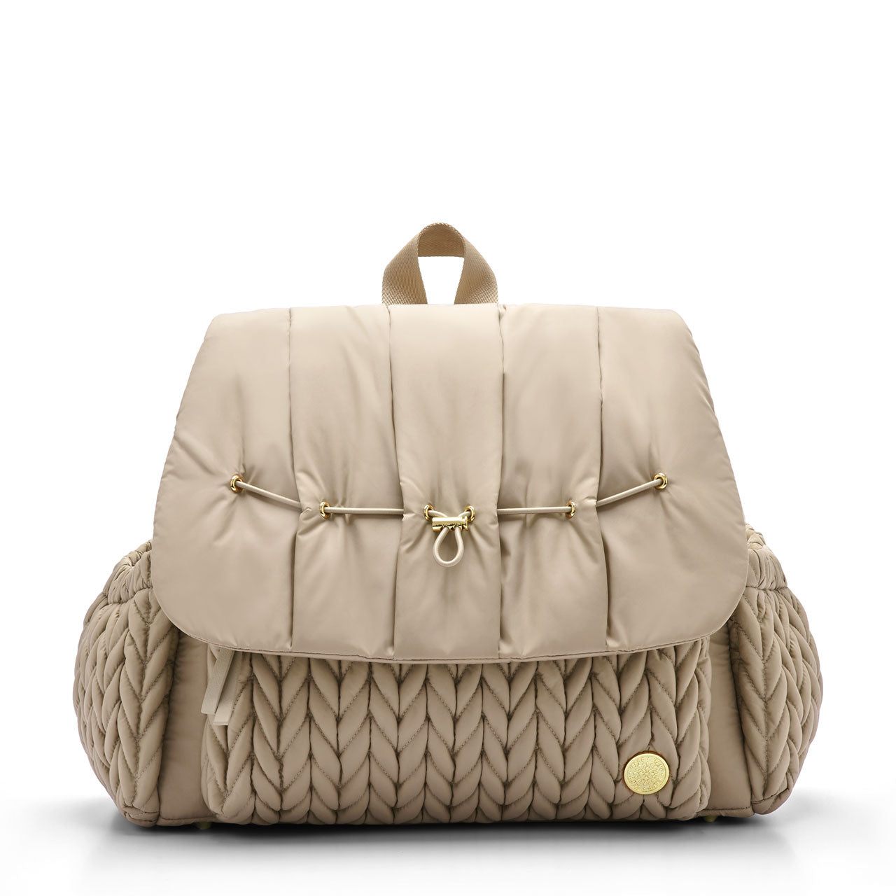 Levy Backpack Beige Holiday Set