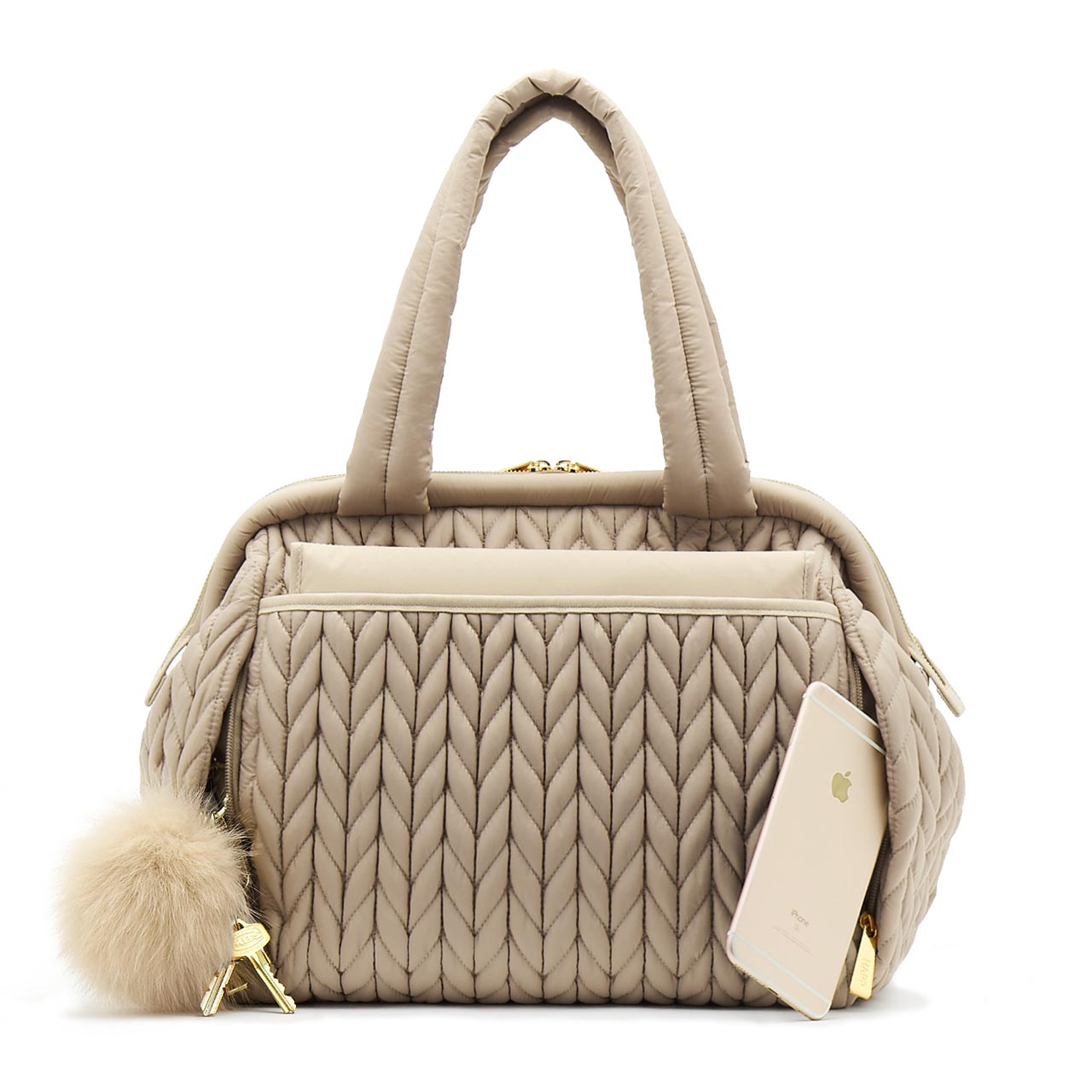 Paige Carryall Beige Holiday Set