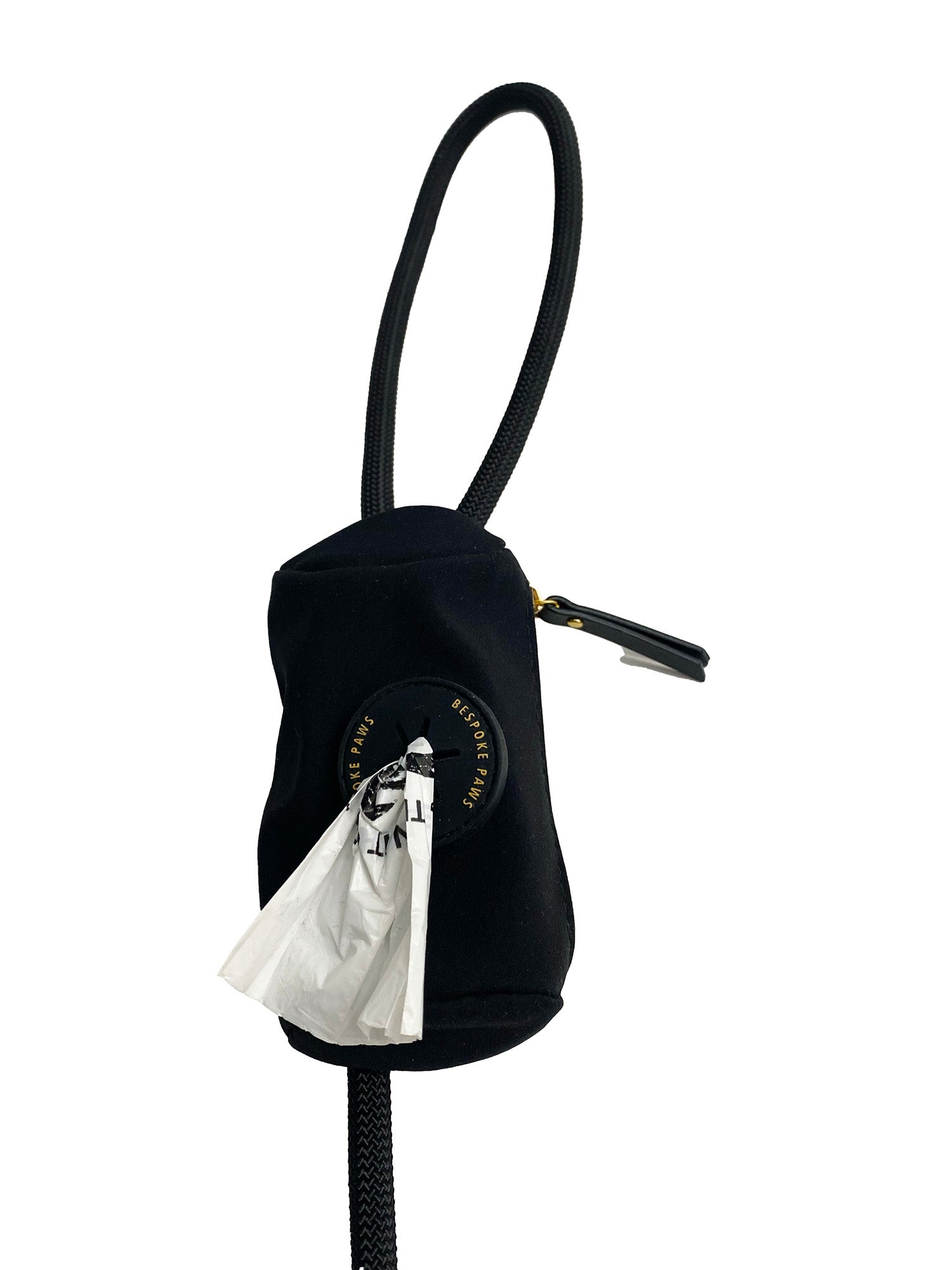 Pawsh Pouch: Dangle-Free Waste bag Dispenser-Black