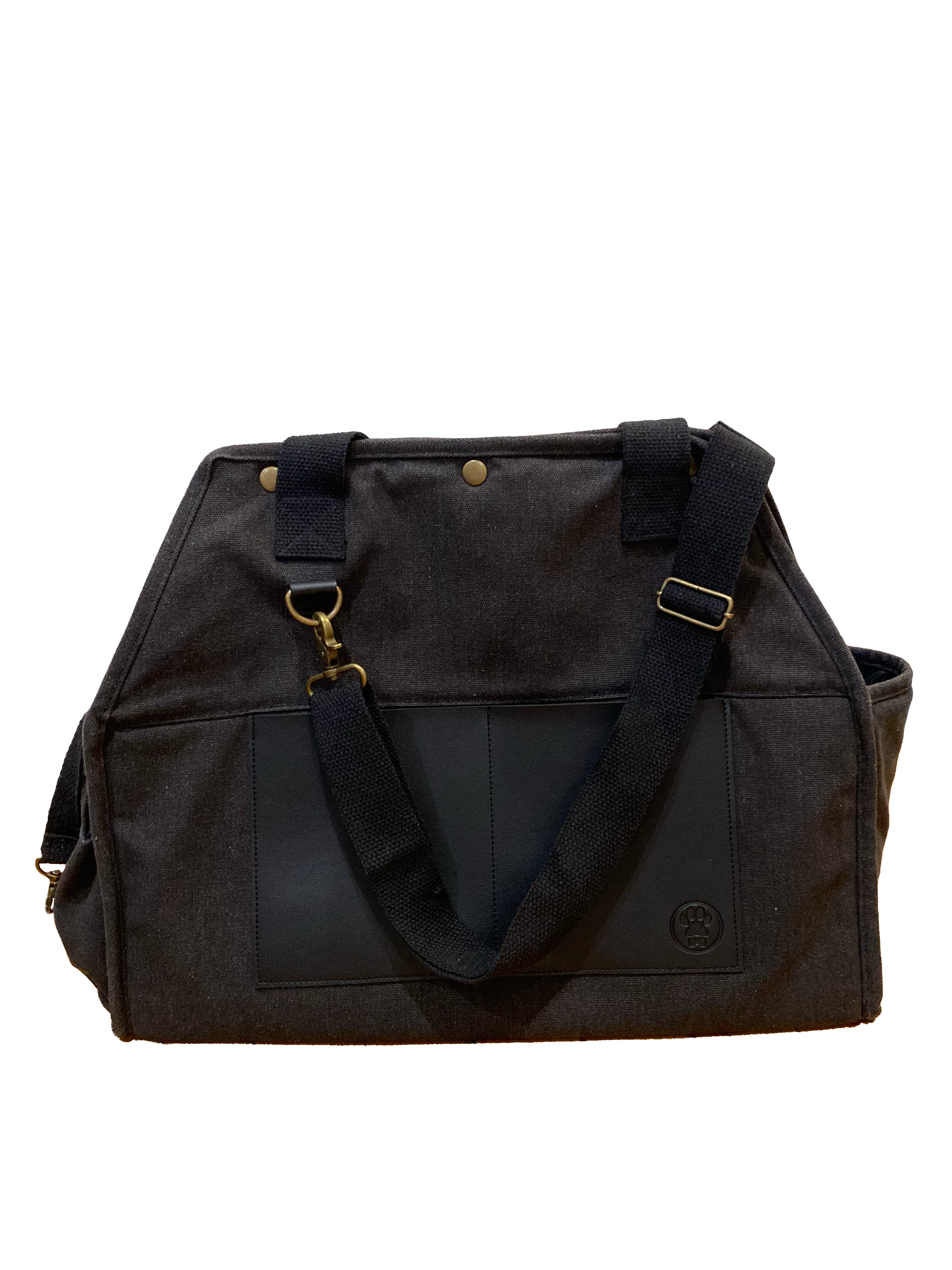 'The Daily' Packable Pet Carrier-M-Black