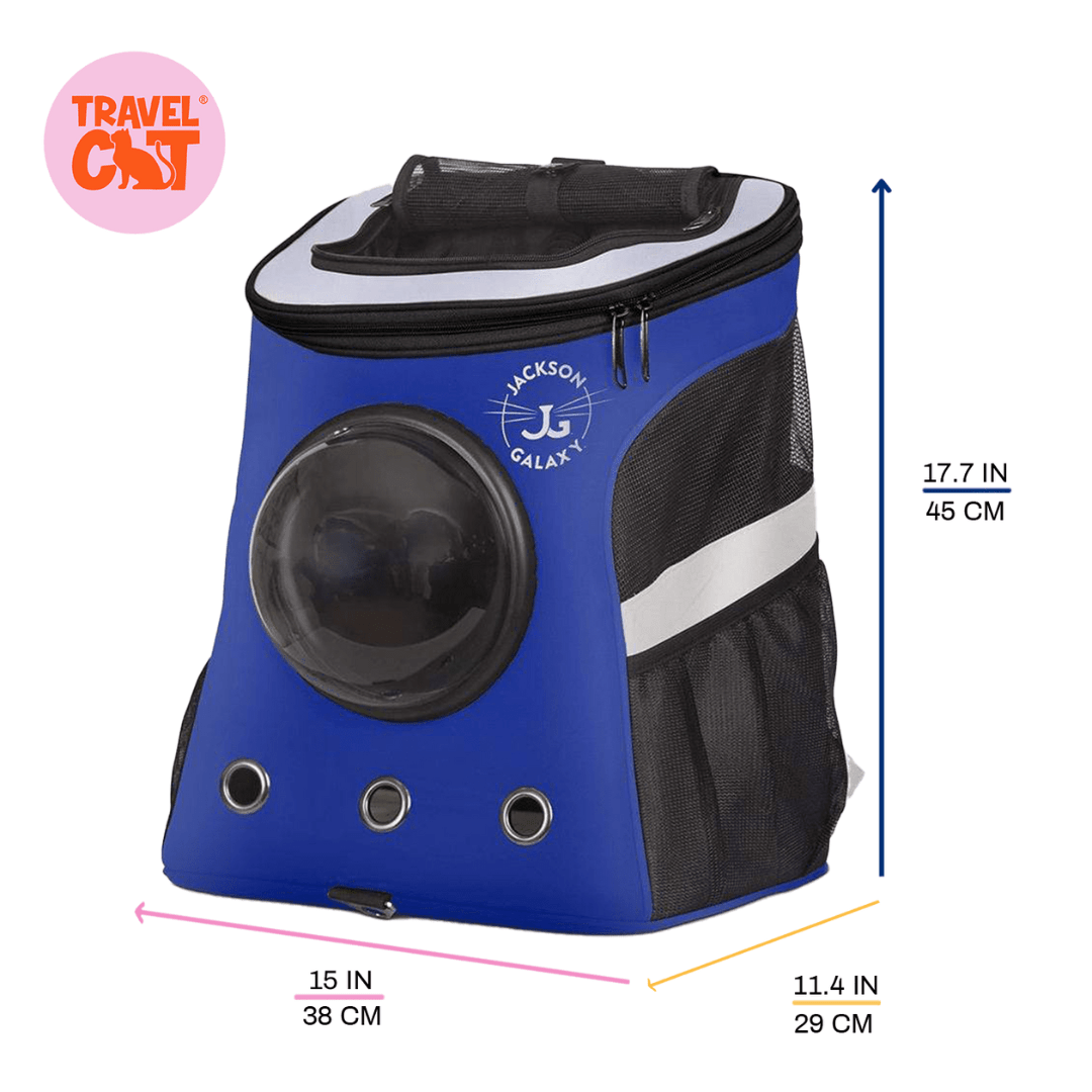 The Jackson Galaxy Convertible Cat Backpack Carrier