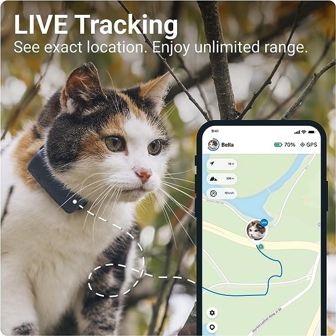 Tractive Cat GPS & Health Tracker