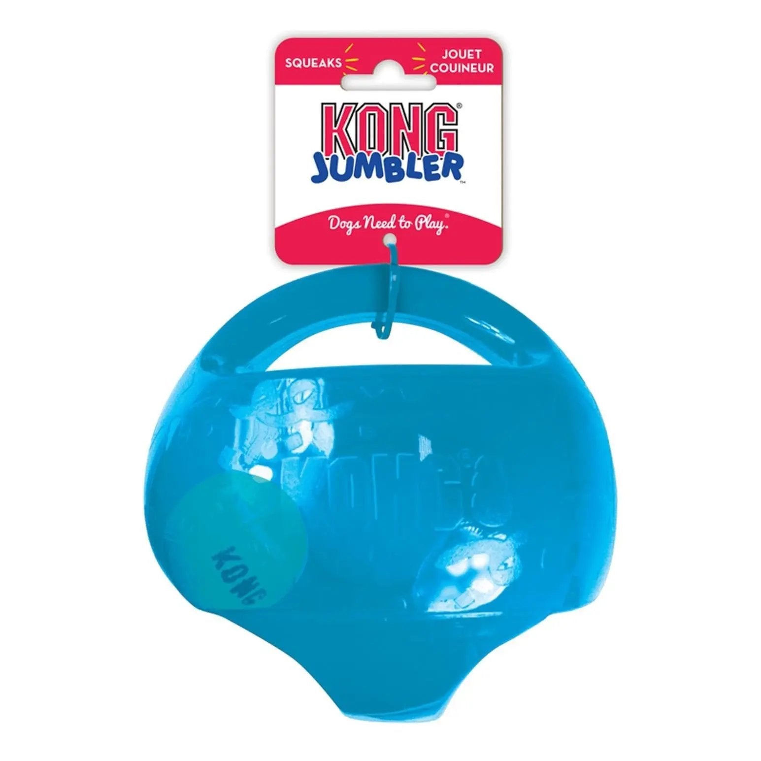 Kong Jumbler Ball Extra Large Interactive Dog Toy Pack of 2 Random Color
