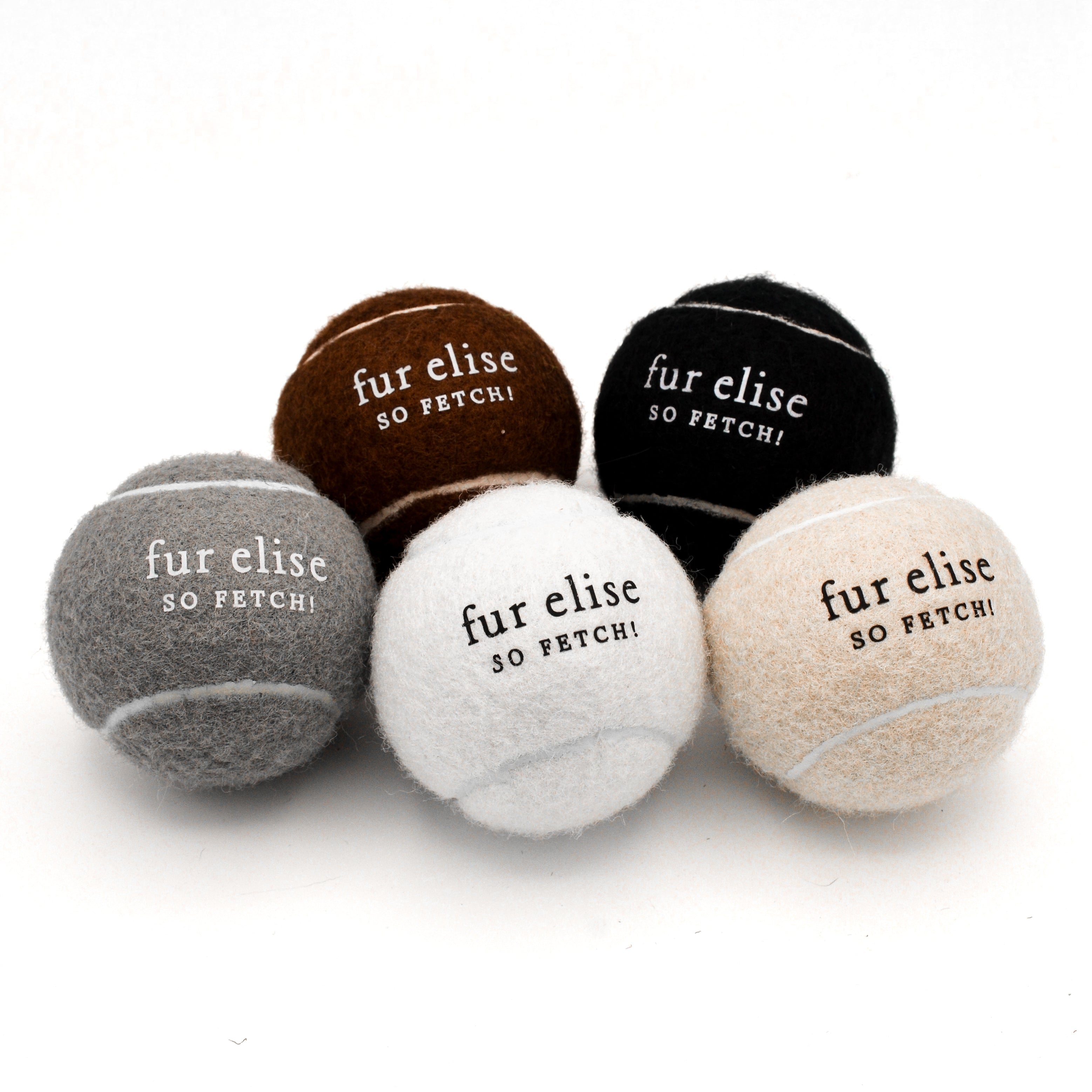So Fetch! Tennis Ball - Noire