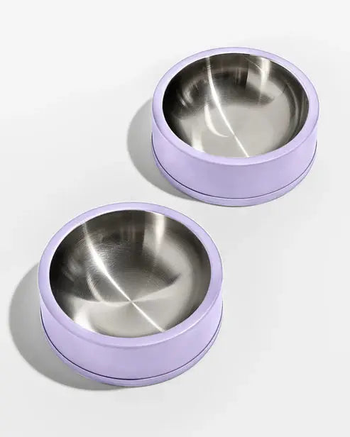 Dog Bowl Stainless Steel Non Slip Silicone Base