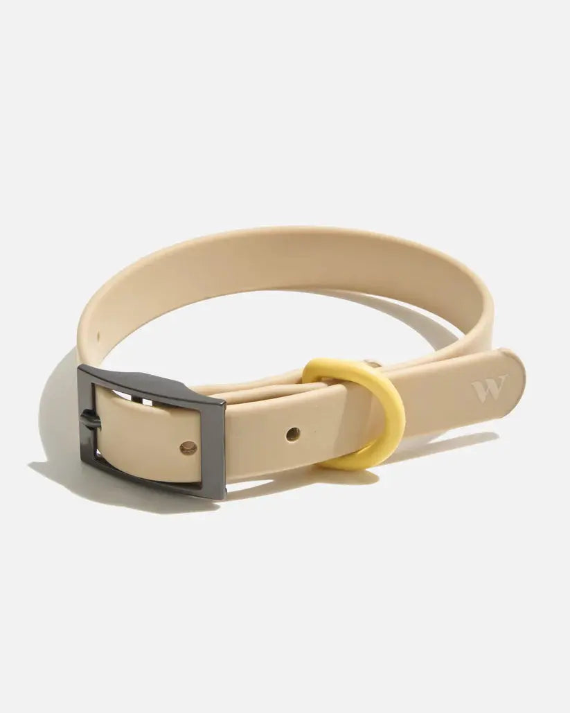 Dog Collar Adjustable Flex Poly Coated Nylon