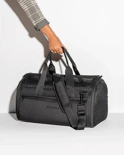 Dog Travel Carrier Neoprene Mesh Polyester Portable