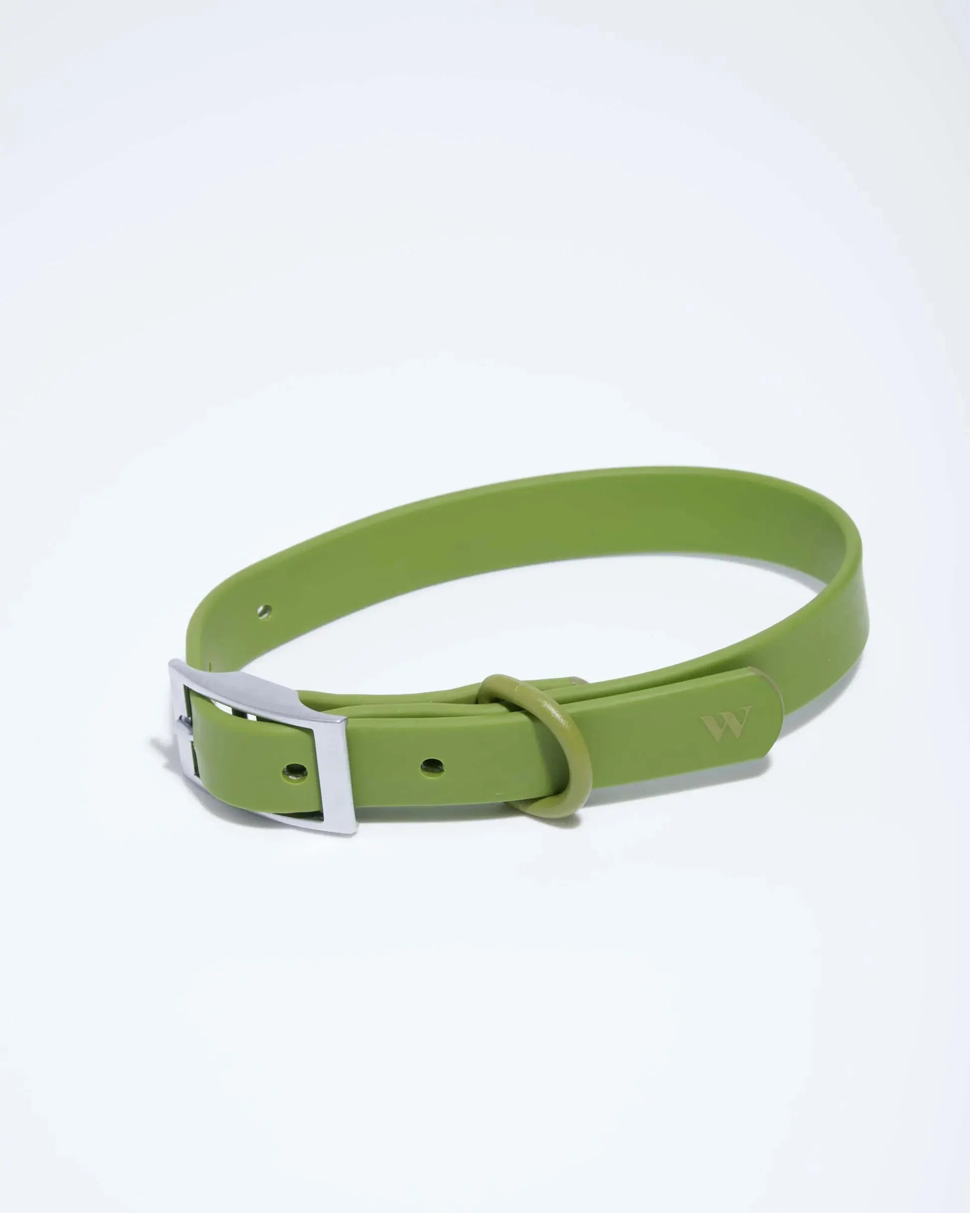 Dog Collar Adjustable Flex Poly Coated Nylon