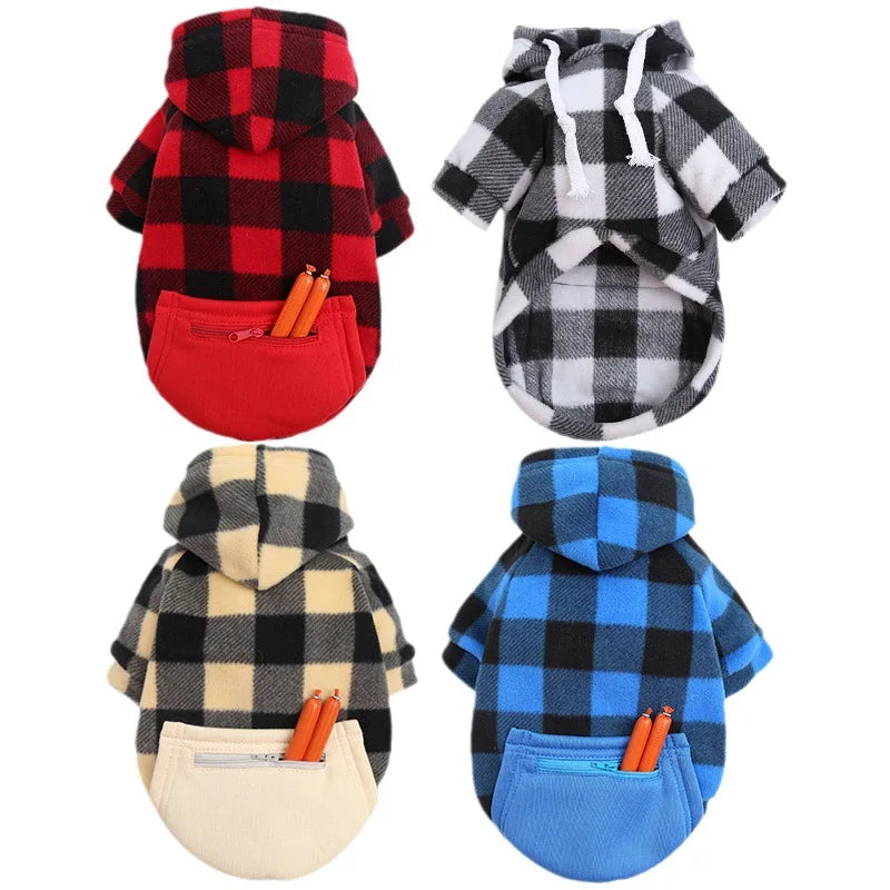 Pet Hoodie: Fleece, S-L