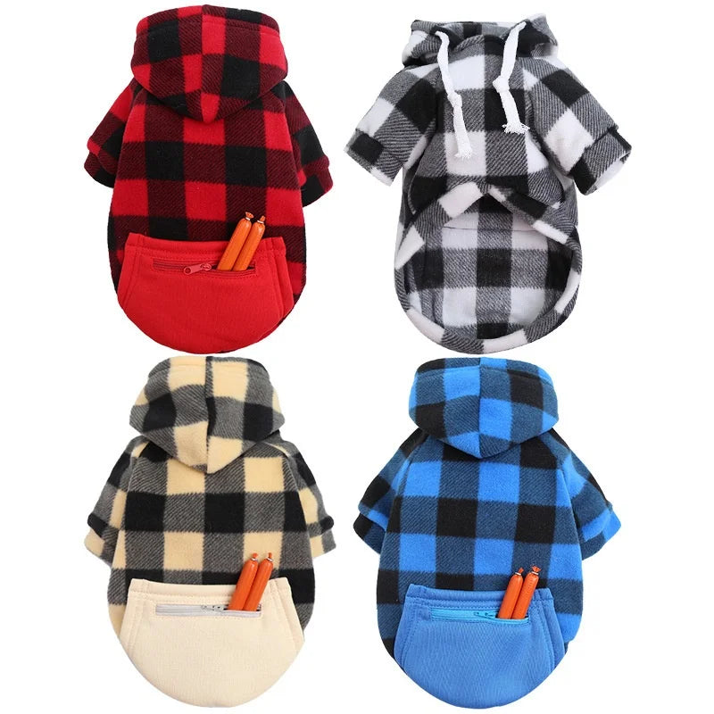 Pet Hoodie: Fleece, S-L