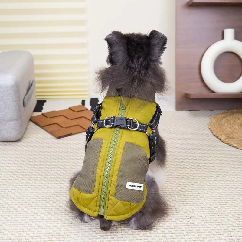 Pet Coat with Harness