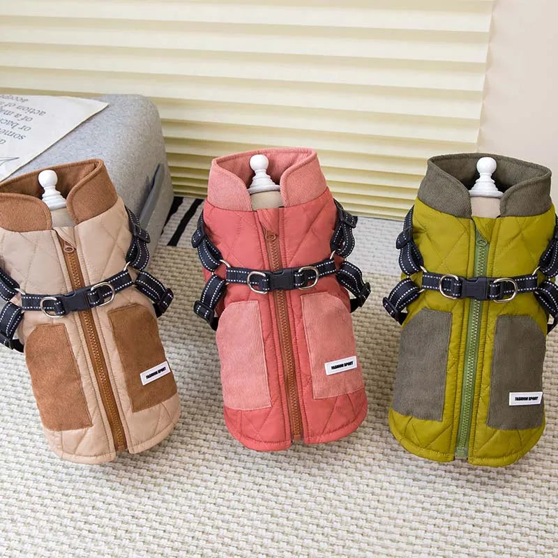 Pet Coat with Harness