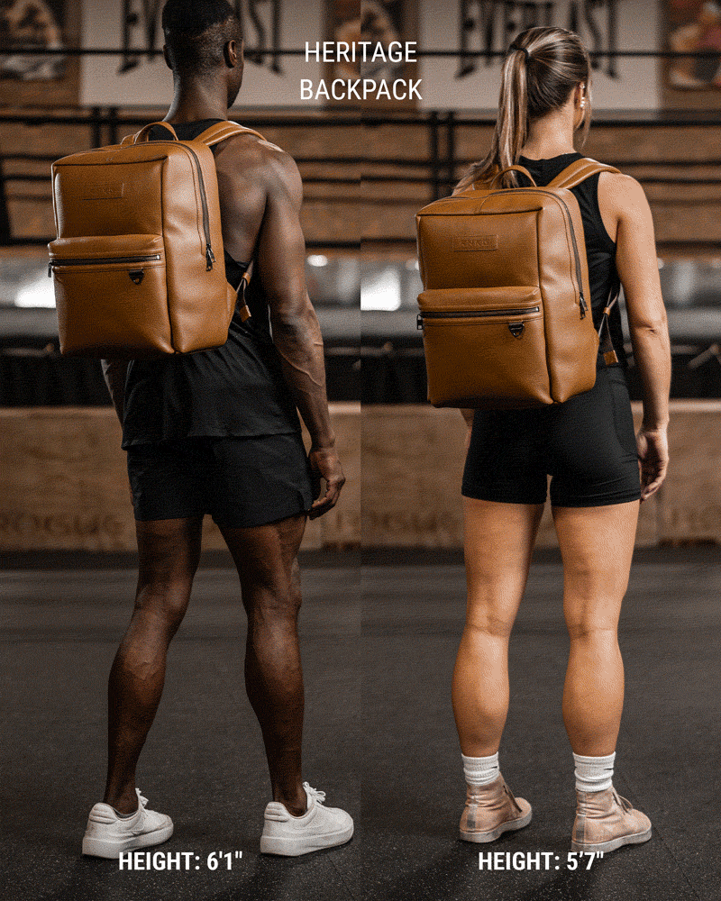 HERITAGE Leather Backpack 23L