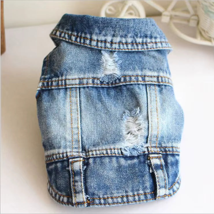 PawVibe Denim Jacket for Small & Medium Dogs