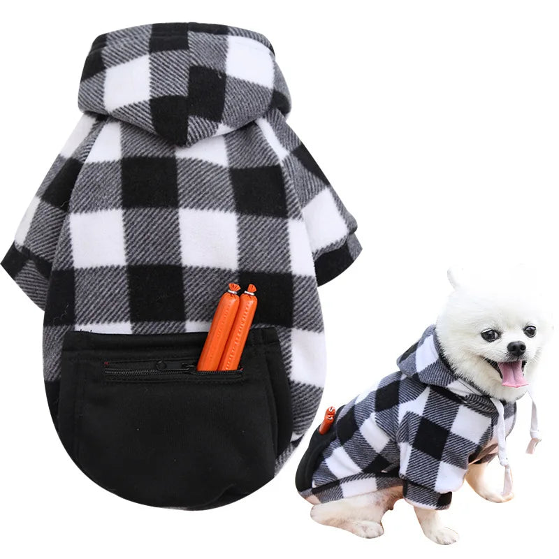 Pet Hoodie: Fleece, S-L