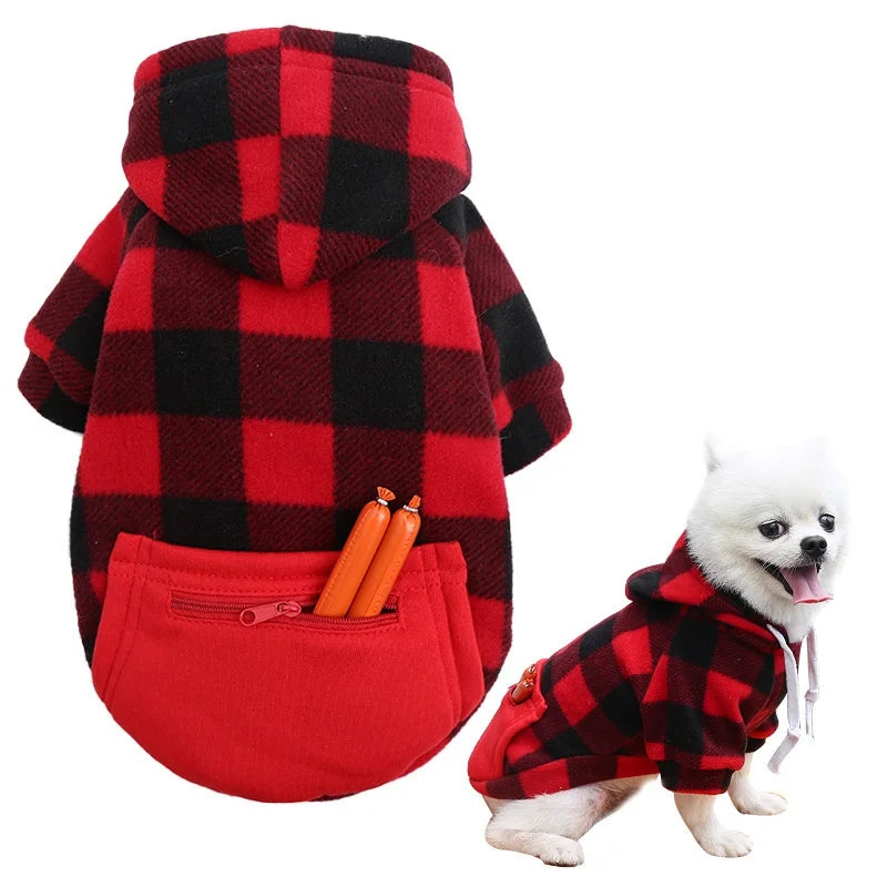 Pet Hoodie: Fleece, S-L