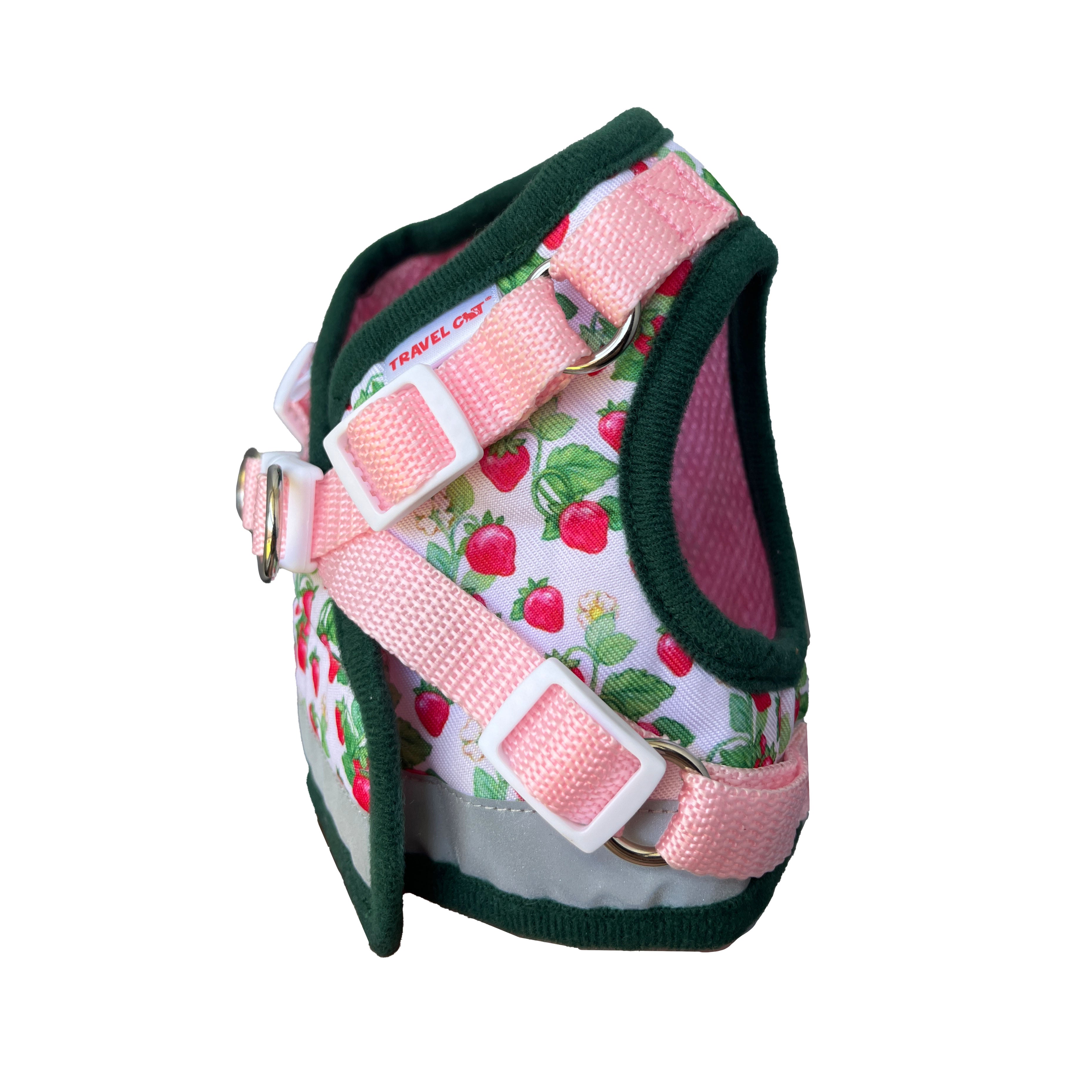 Strawberry Shortcake x Travel Cat Harness & Leash Set