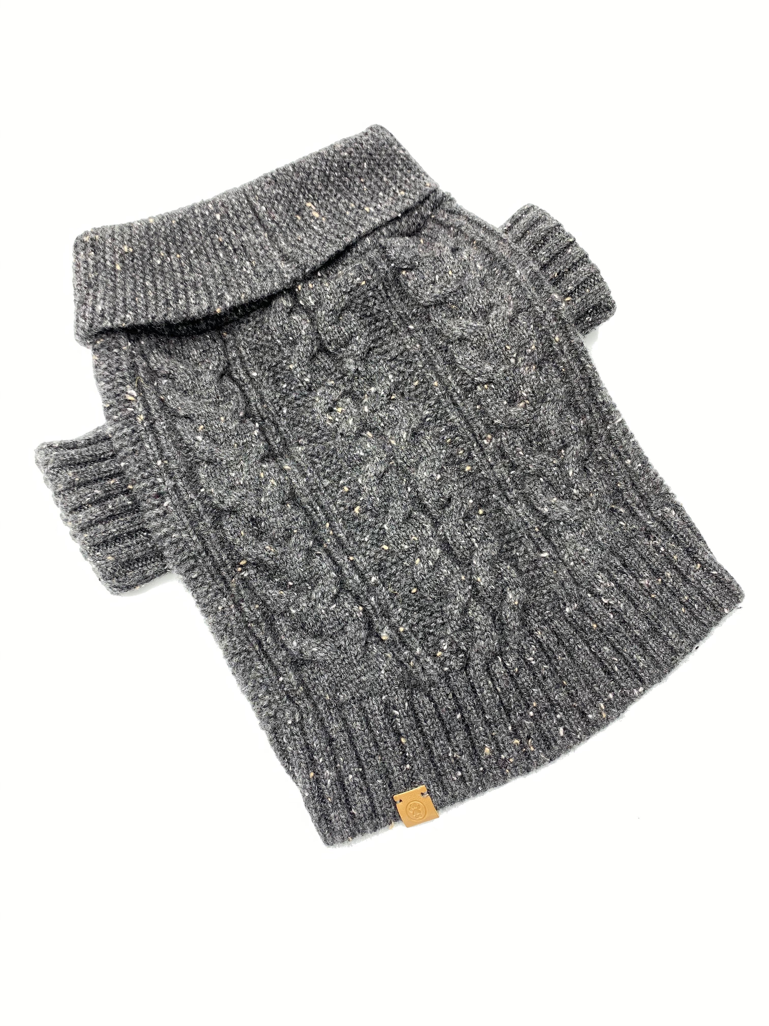 Brooklyn Cashmere Cardigan, Charcoal