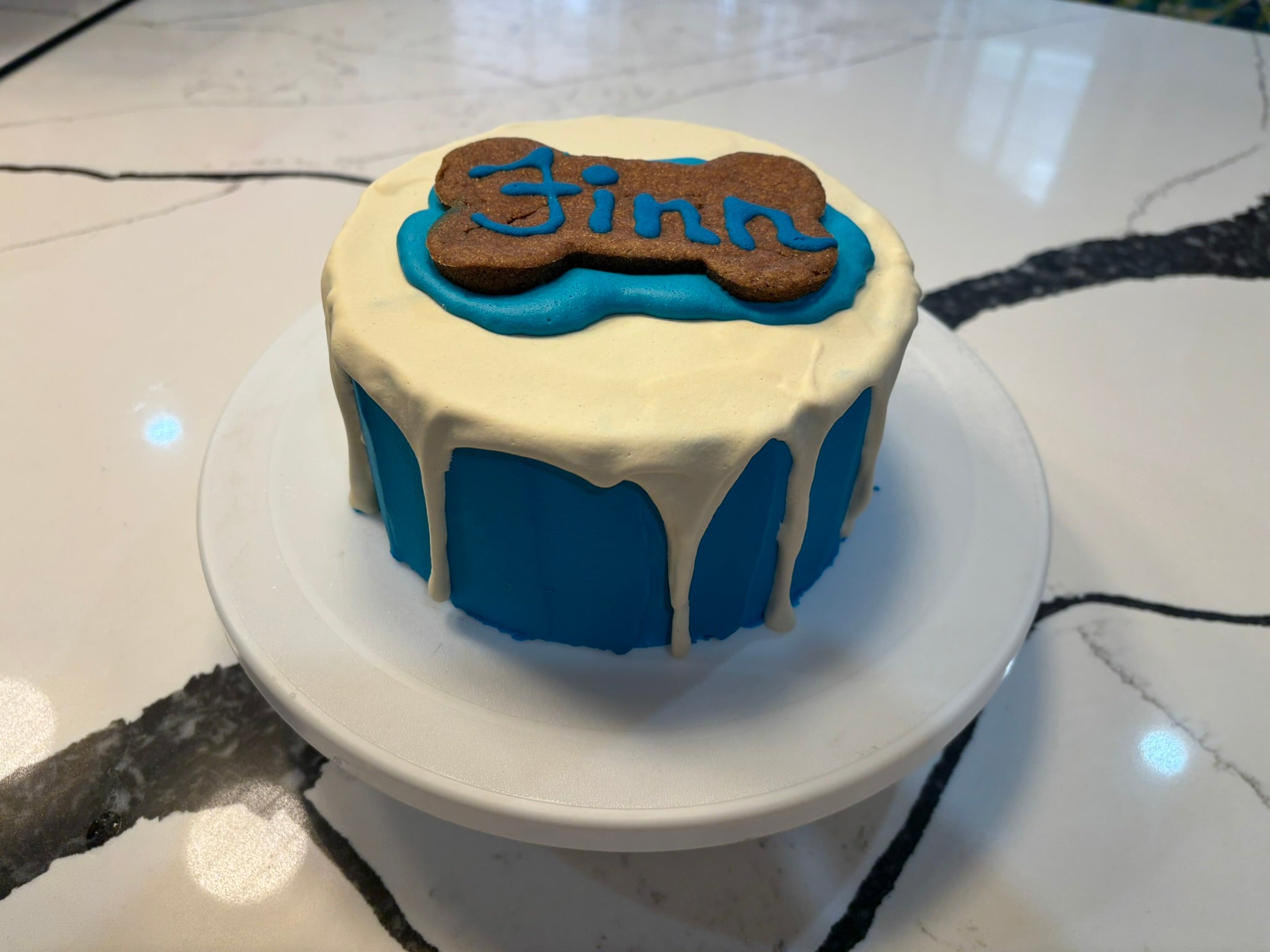 Finn's Organic Dog Birthday Cake