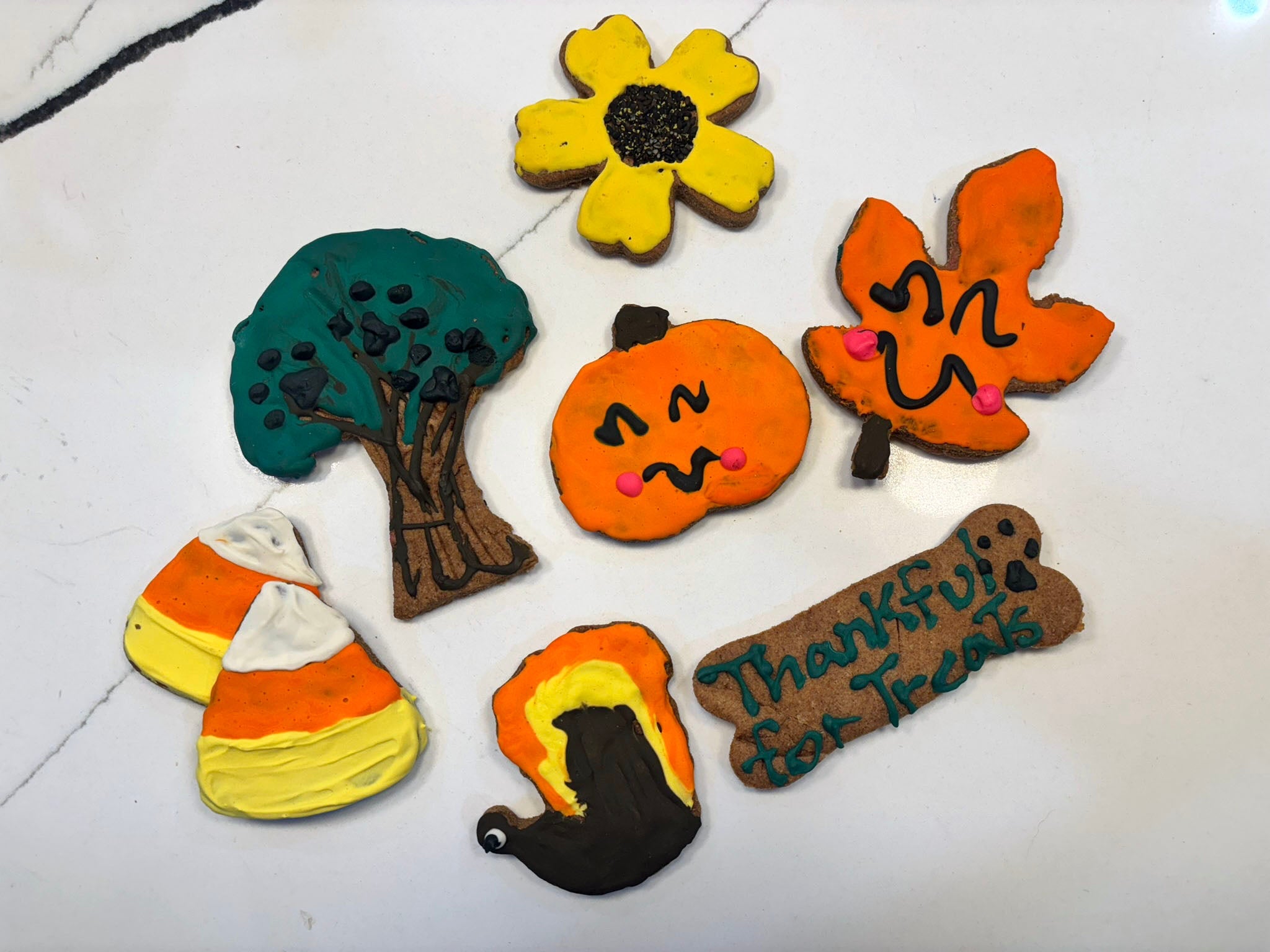 Fall Peanut Butter Cookies