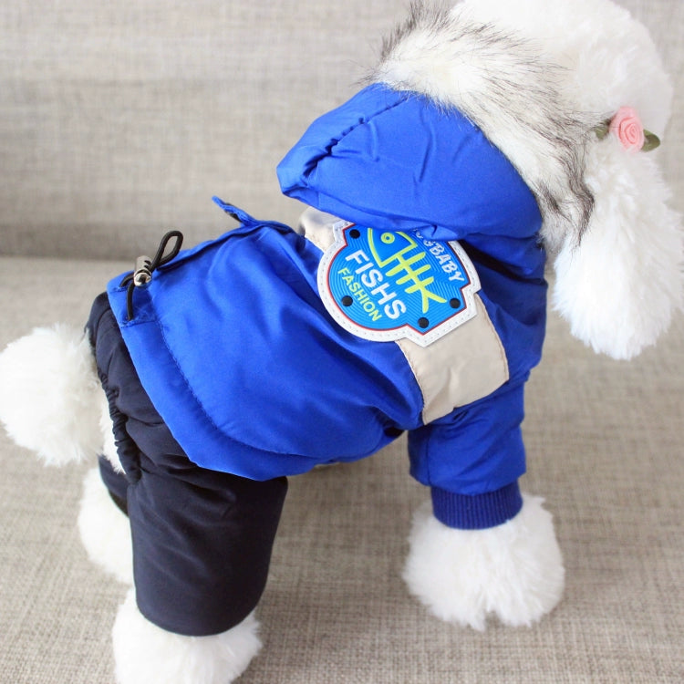 Dog Fleece-lined Autumn Winter Puppy Heattech Four-Legged Pet Clothing