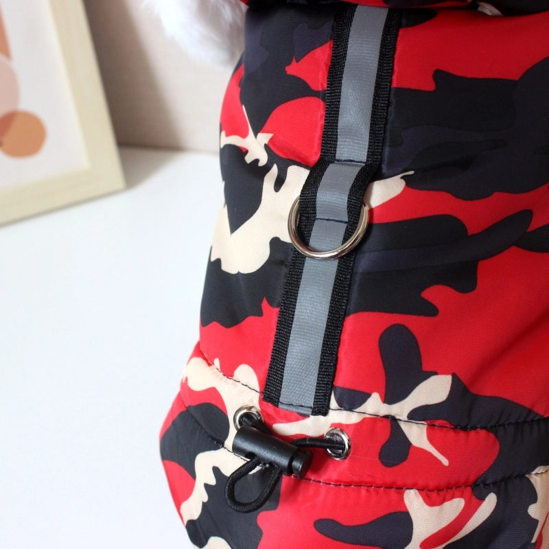 Dog Fleece-lined Autumn Winter Puppy Heattech Four-Legged Pet Clothing