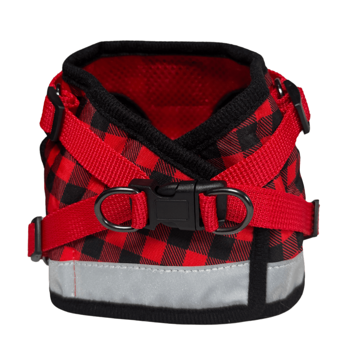 Holiday Harness Bundle - Plaid, Green, and Red Cat Harness & Leash Sets