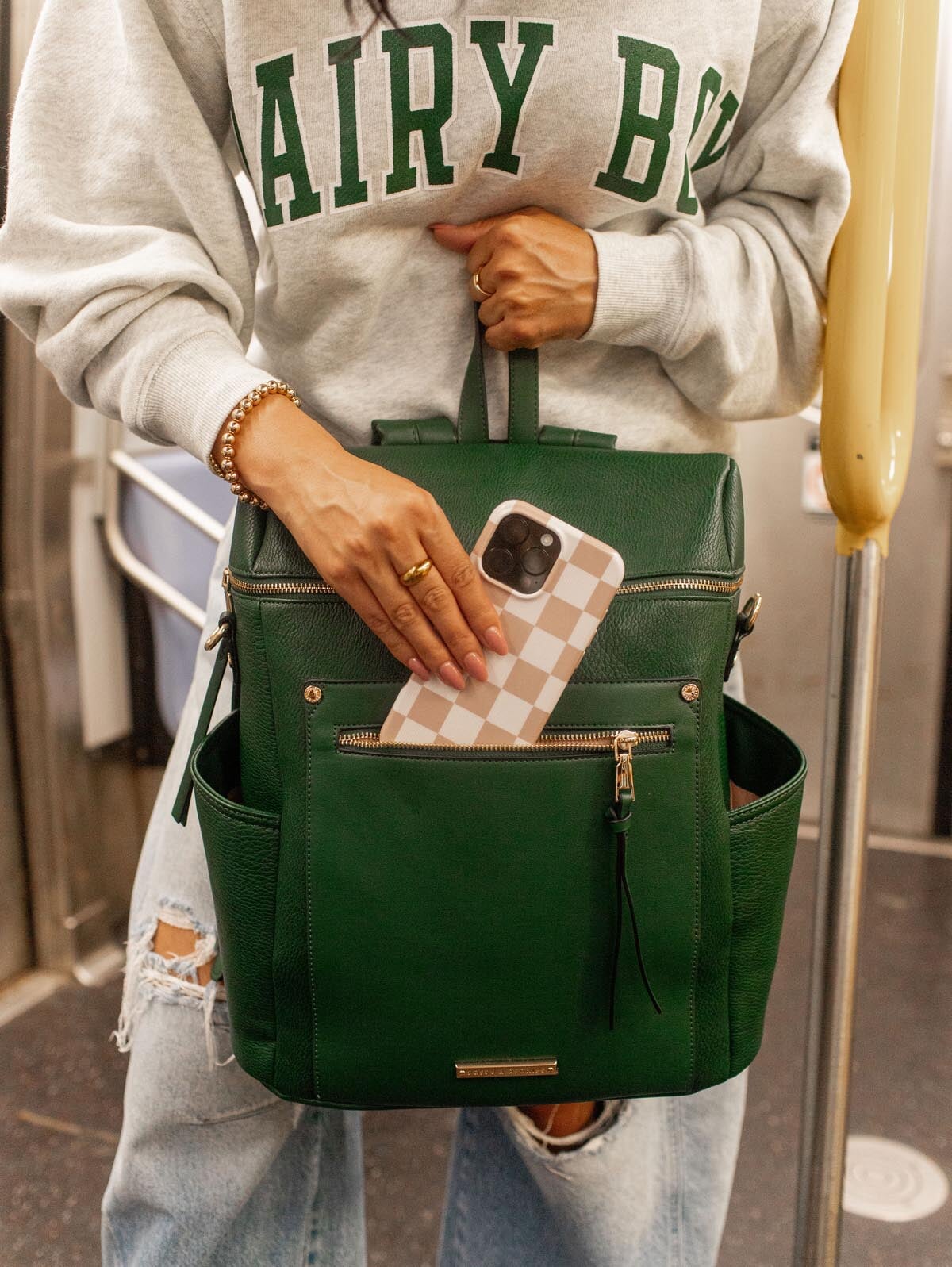 Commuter Backpack Heritage Green