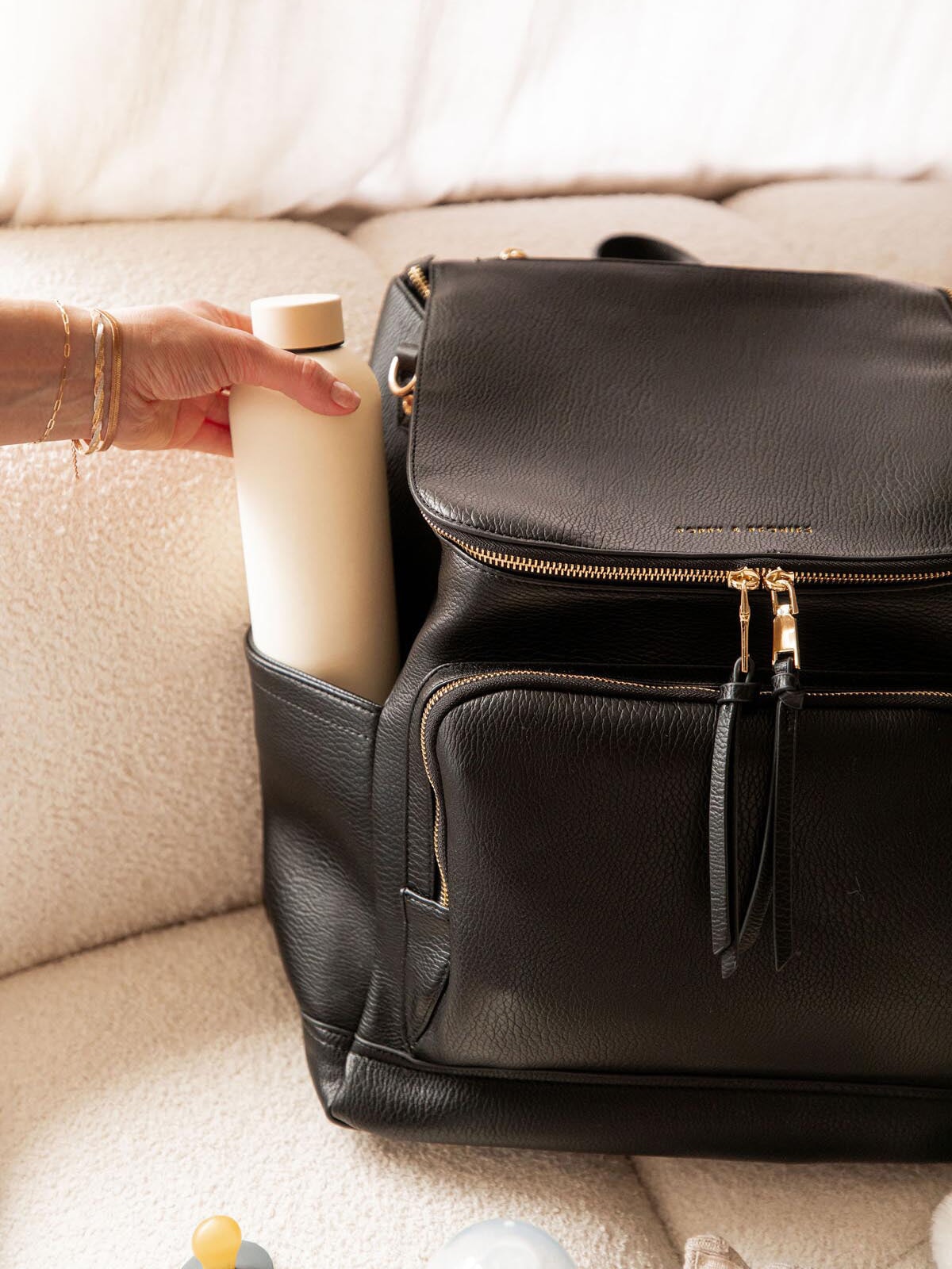 Lullaby Diaper Backpack Black