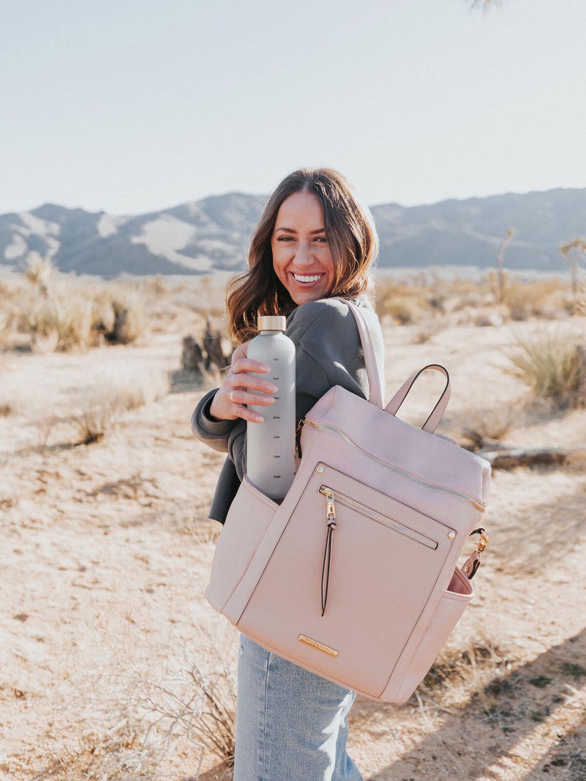 Commuter Backpack blush