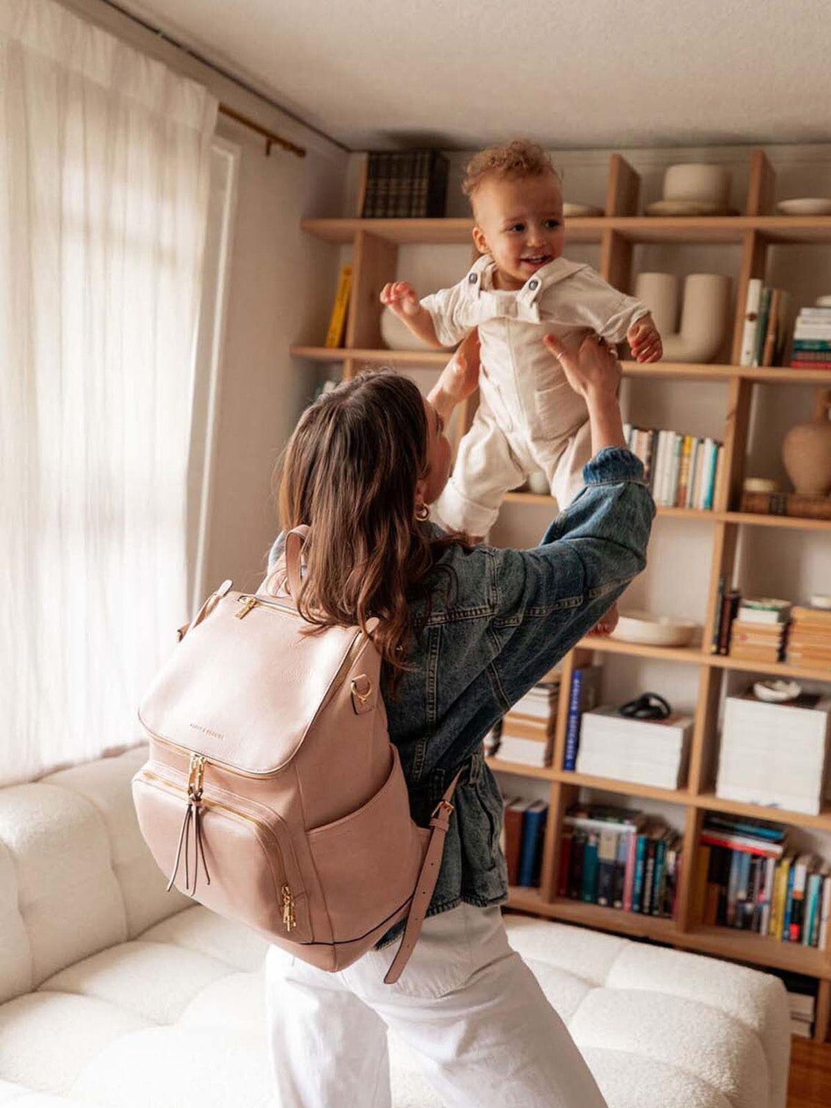 Lullaby Diaper Backpack Blush