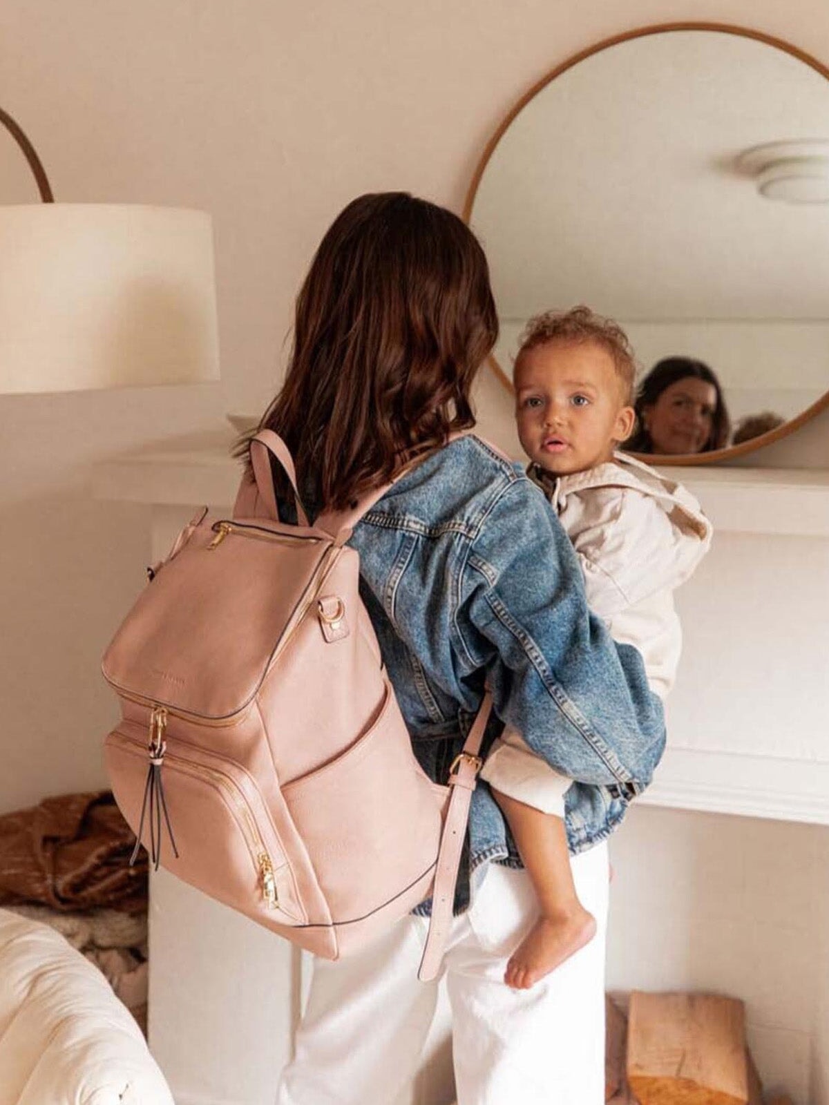 Lullaby Diaper Backpack Blush