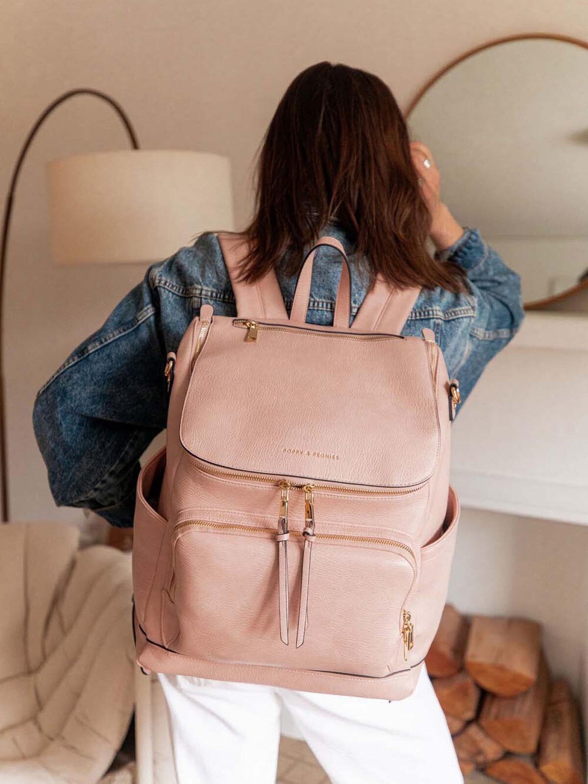 Lullaby Diaper Backpack Blush