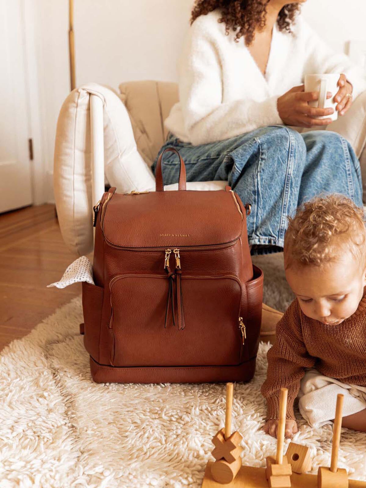 Lullaby Diaper Backpack Chestnut