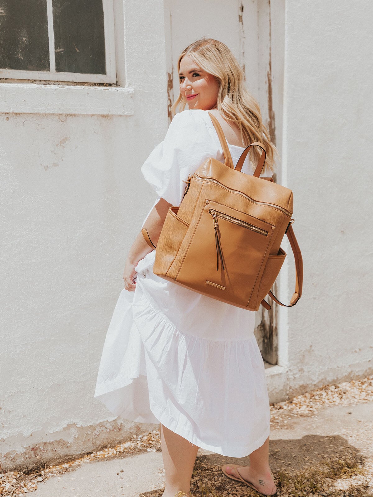 Commuter Backpack camel