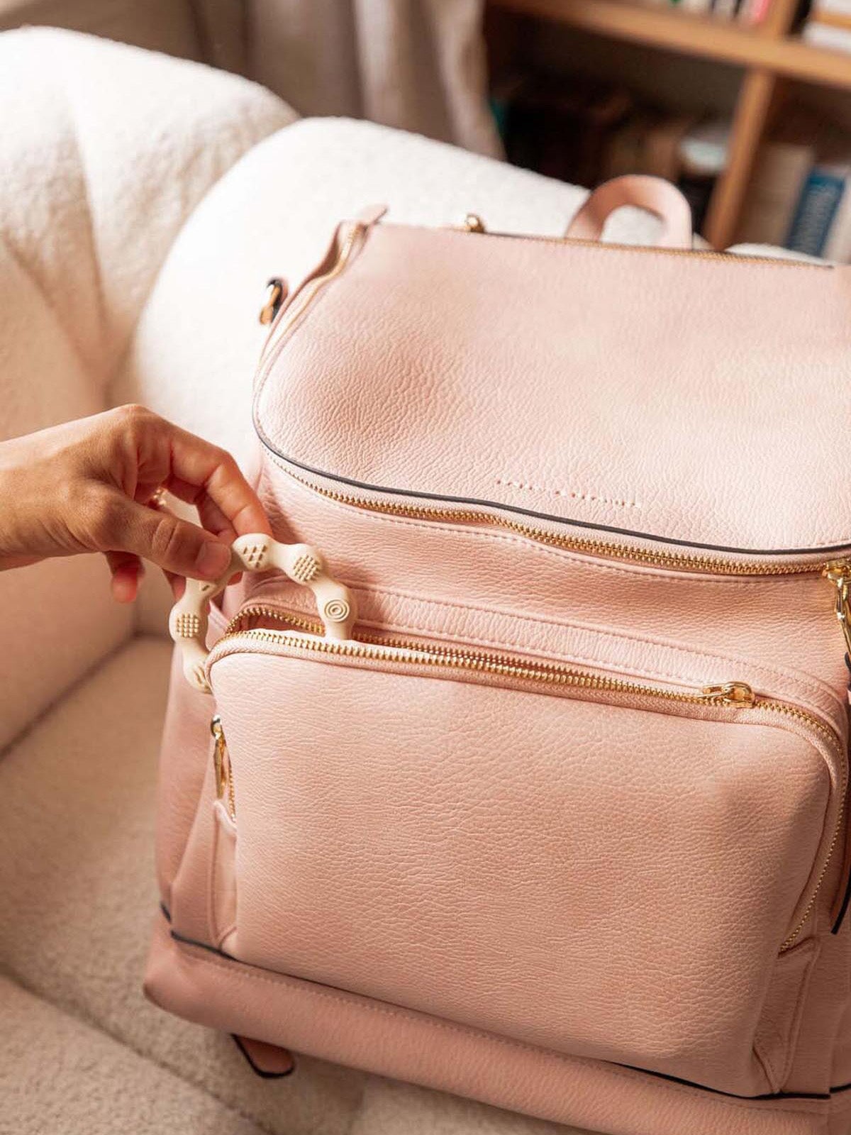 Lullaby Diaper Backpack Blush