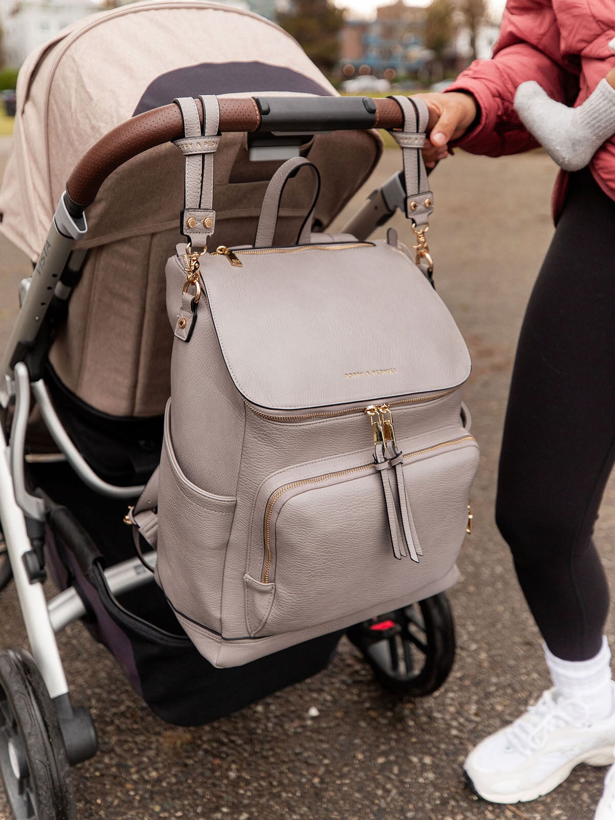 Lullaby Diaper Backpack Grey