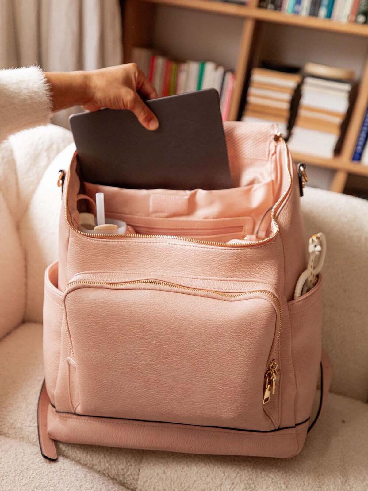 Lullaby Diaper Backpack Blush