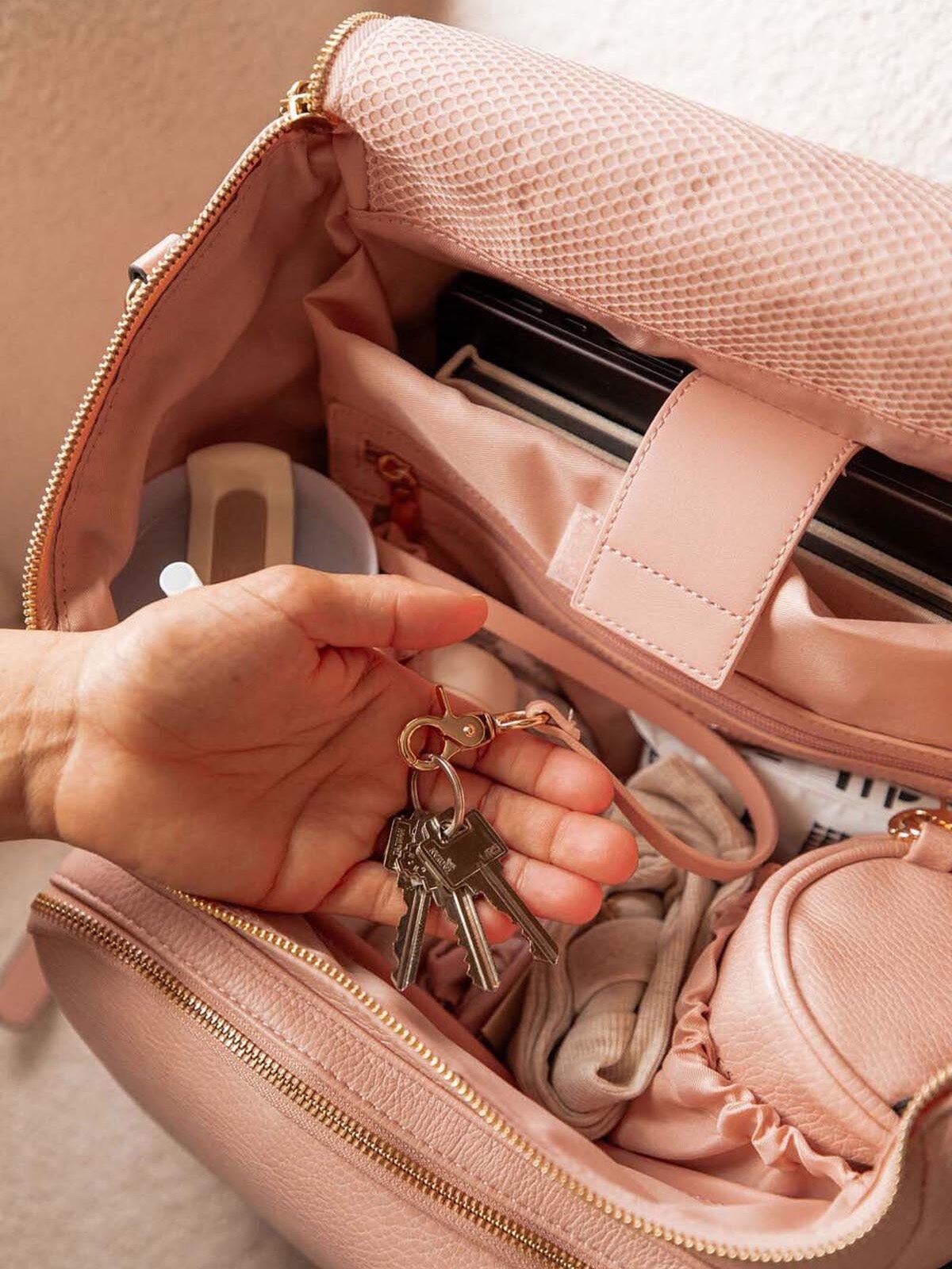 Lullaby Diaper Backpack Blush