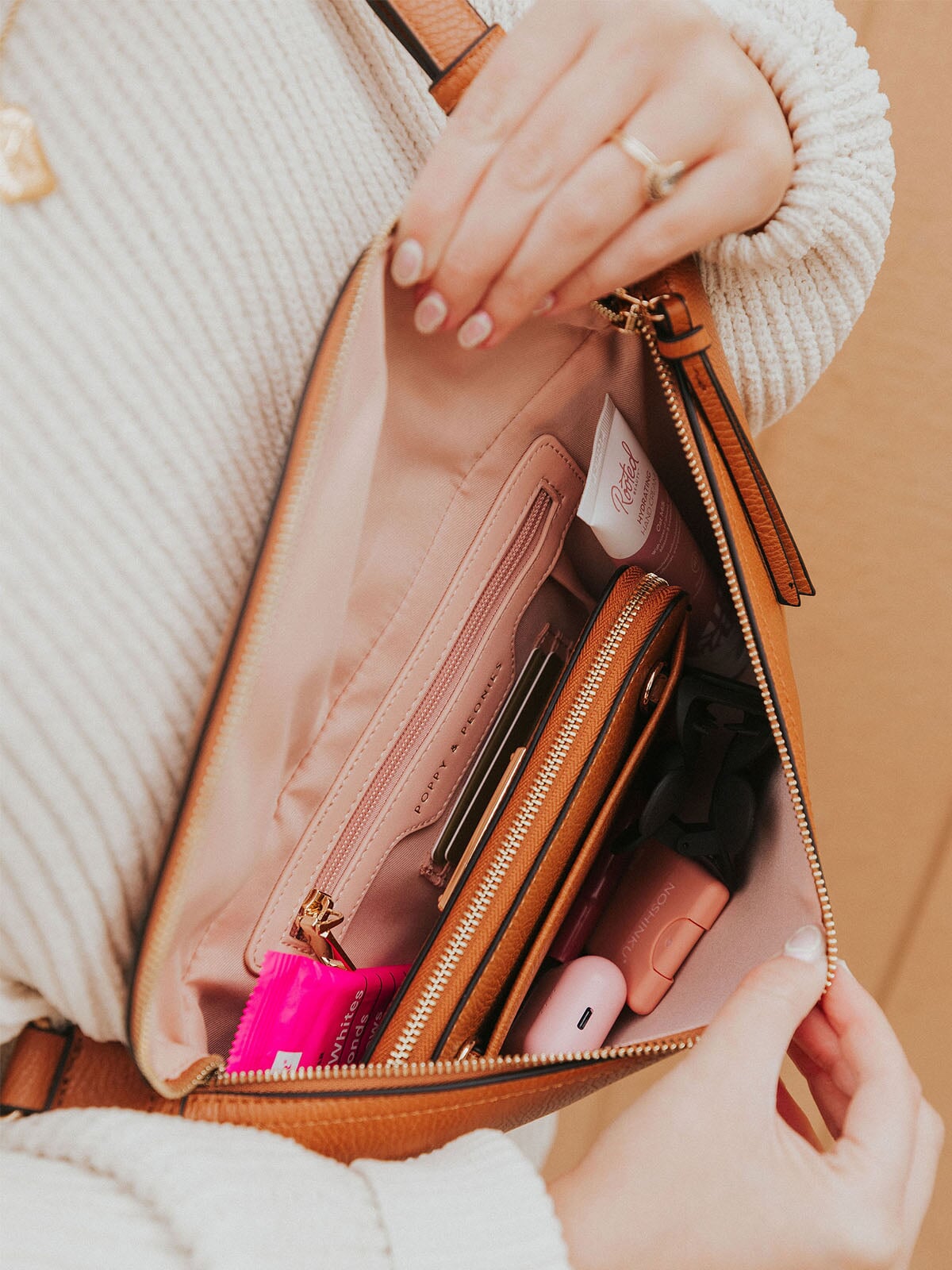 Large Sidekick Cognac