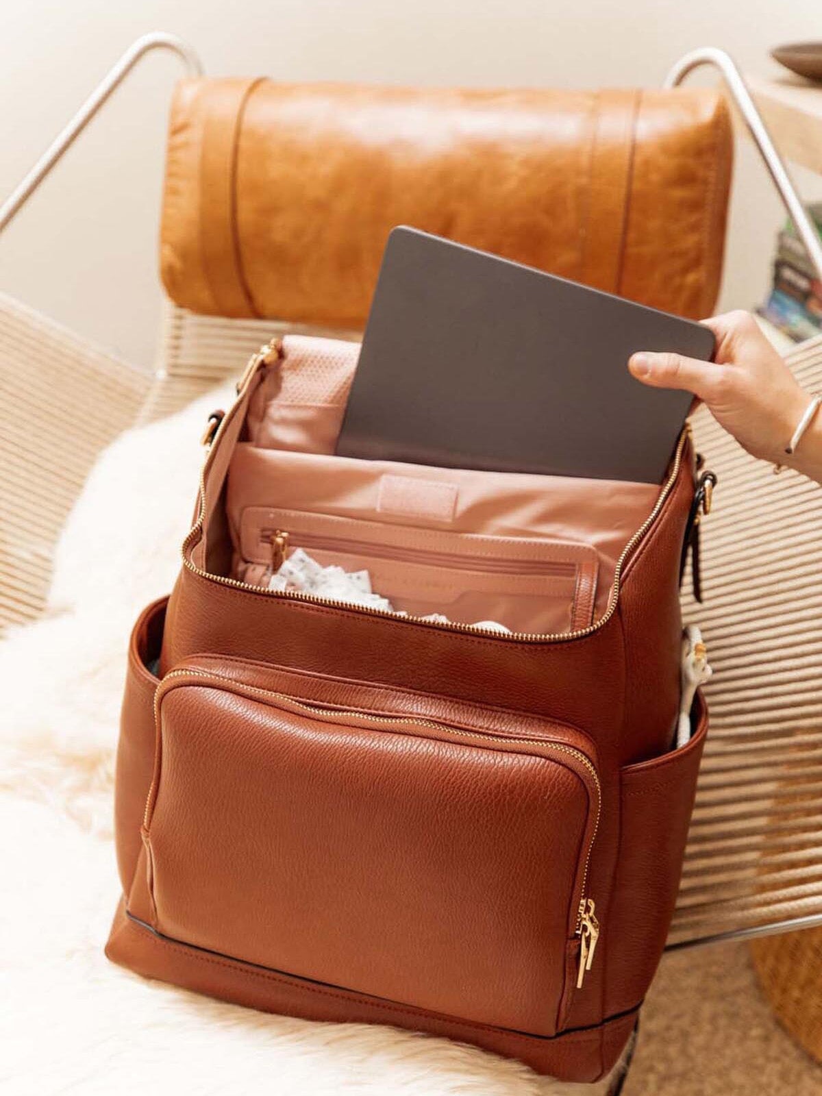 Lullaby Diaper Backpack Chestnut