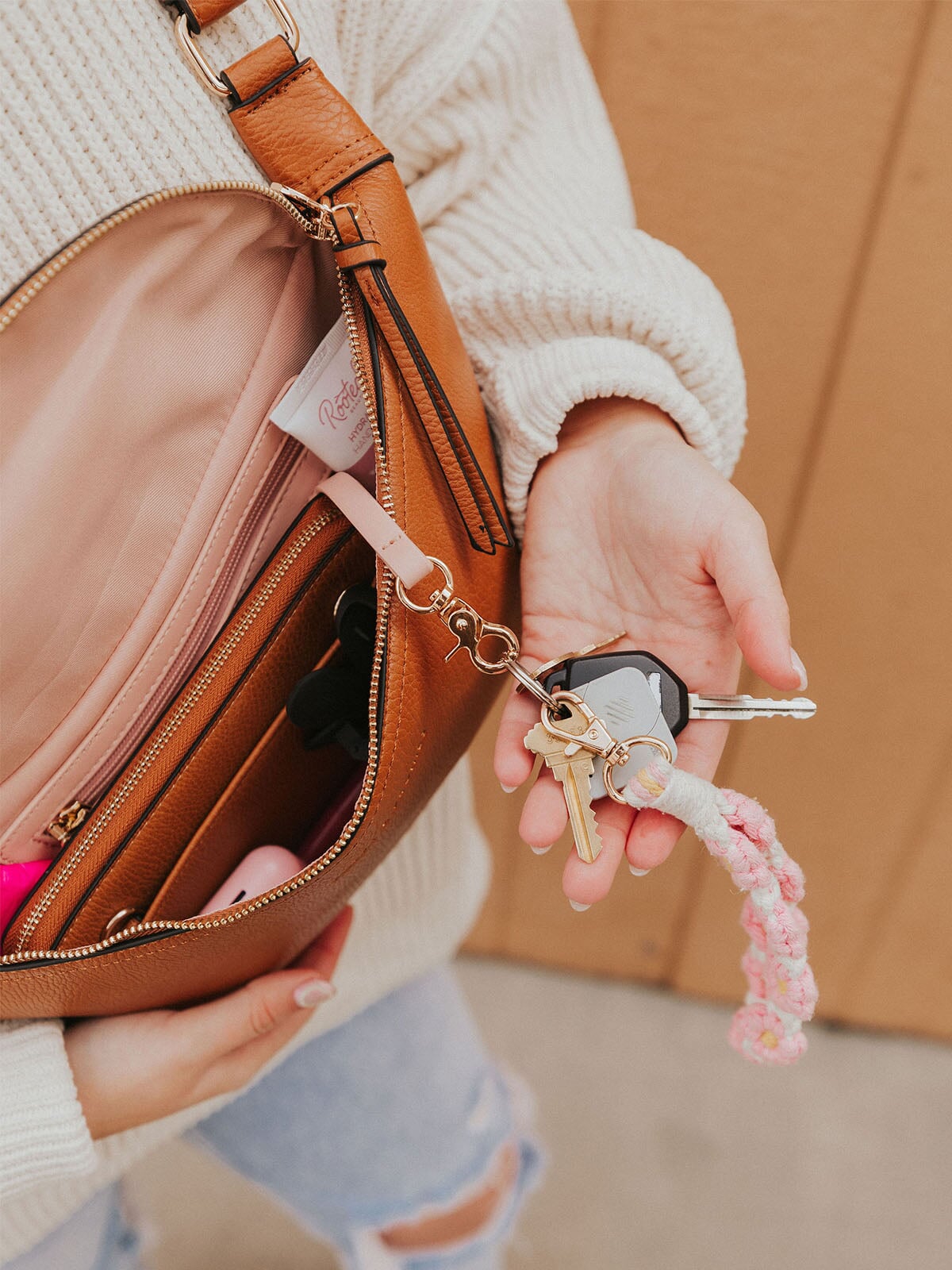 Large Sidekick Cognac